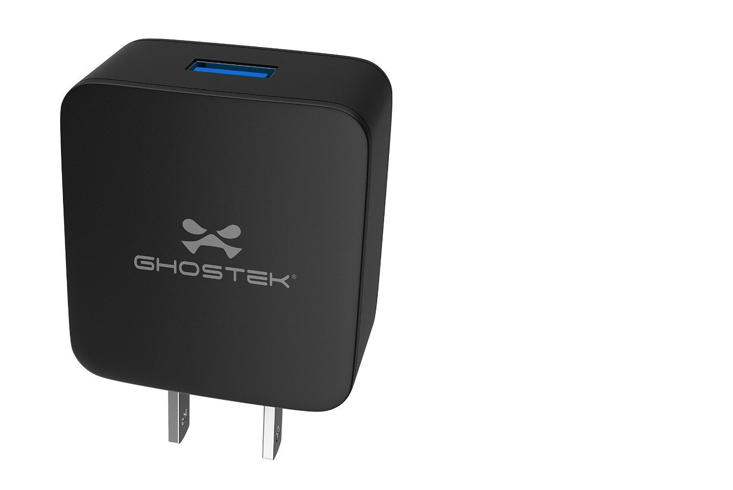 PunkCase NRGchargeQuickCharge 2.0 Rapid High-speed Fast Wall Home Black Charger w/ Micro USB Cable