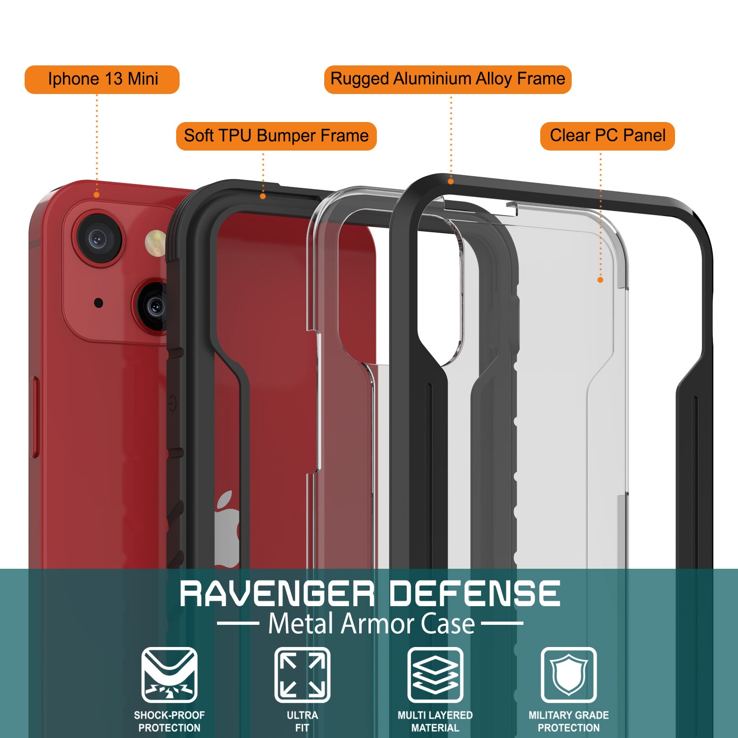 Red Tie-Dye Monogram Protective iPhone Case – MikesTreasuresCrafts