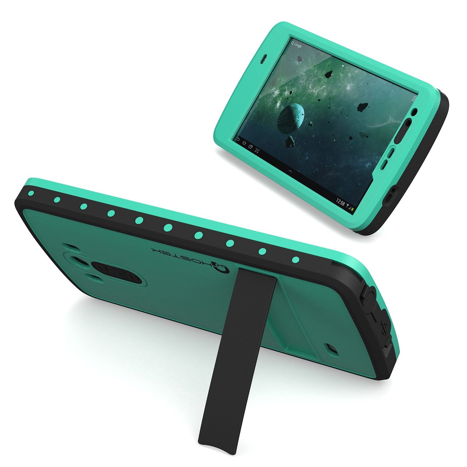 LG G3 Waterproof Case, Ghostek Atomic Teal W/ Attached Screen Protector  Slim Fitted  LG G3