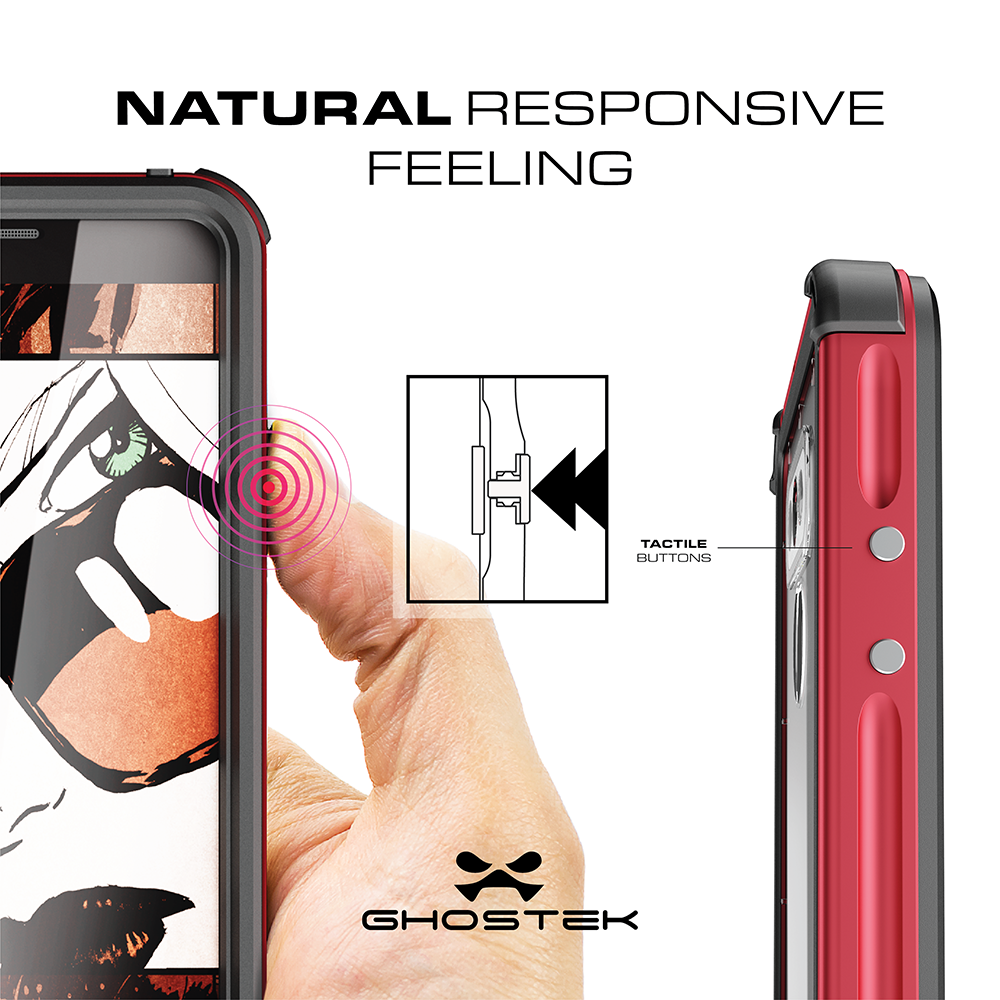 LG G6 WATERPROOF CASE | ATOMIC 3 SERIES | BLACK