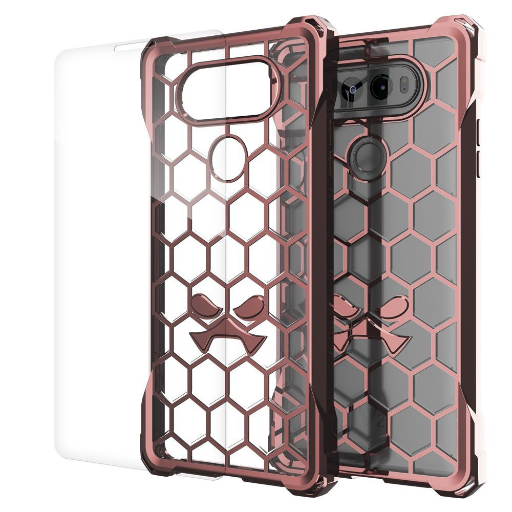 LG v20 Case, Ghostek® Covert Peach, Premium Impact Protective Armor | Lifetime Warranty Exchange