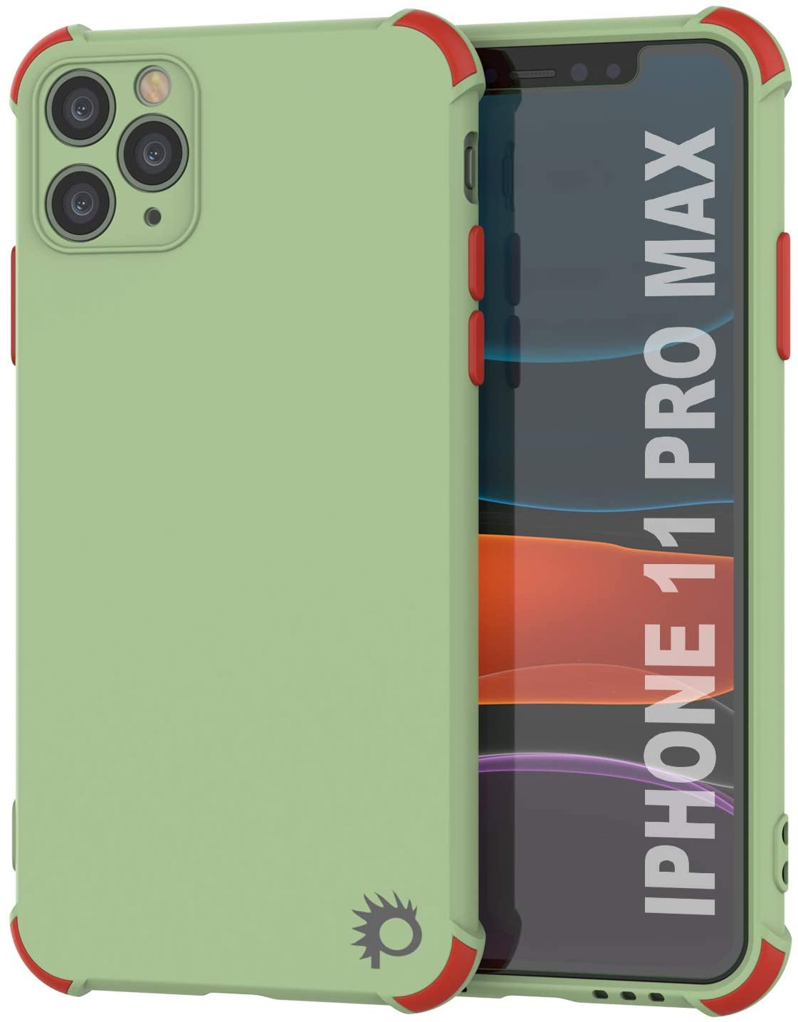 Punkcase Protective & Lightweight TPU Case [Sunshine Series] for iPhone 11 Pro Max [Light Green]