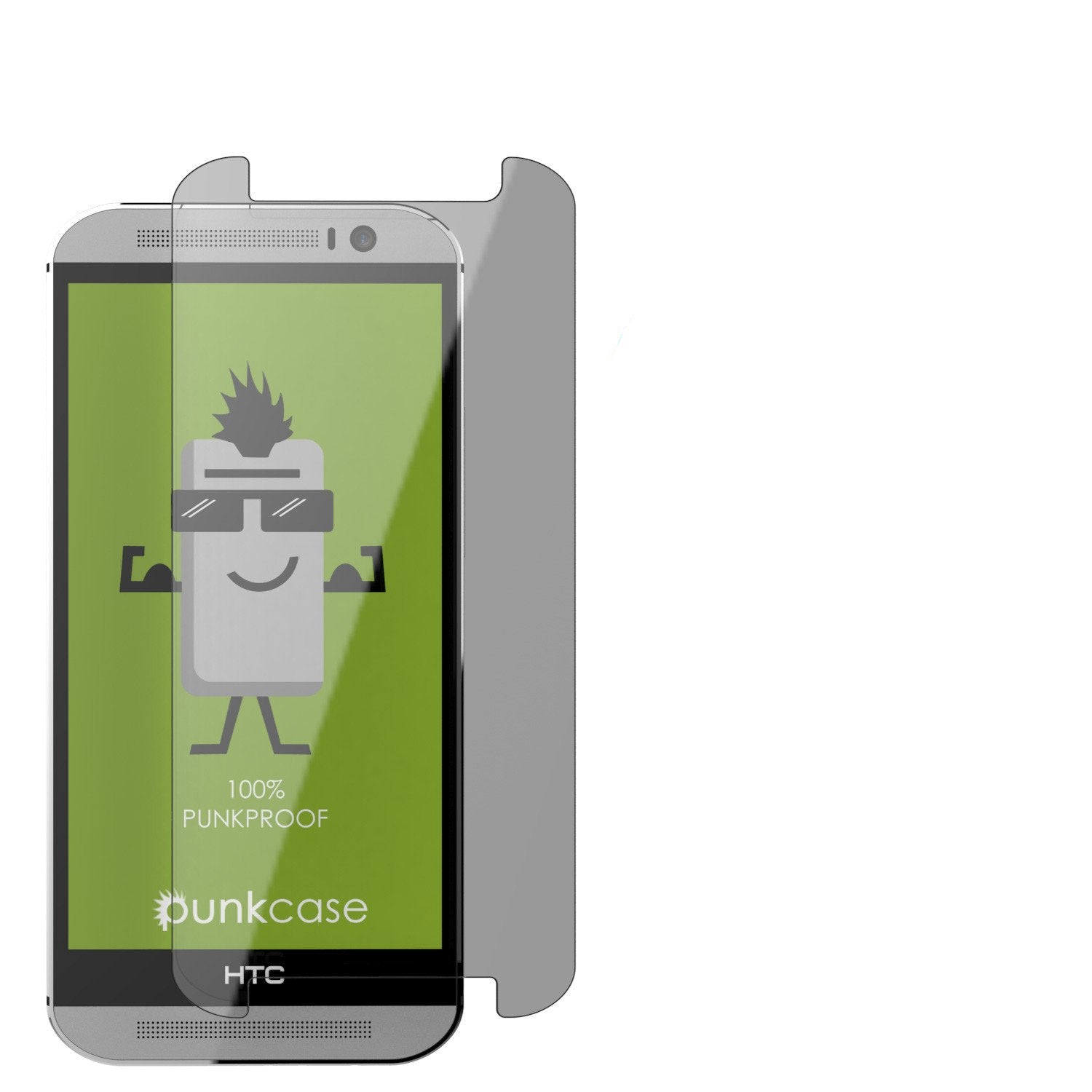M9 Tempered Glass Screen Protector, Punkcase SHIELD HTC One M9 Tempered Glass 0.33mm Thick 9H
