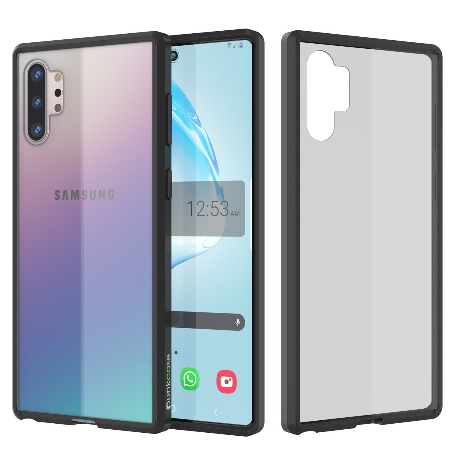 Galaxy Note 20 Ultra Punkcase Lucid-2.0 Series Slim Fit Armor Black Case Cover