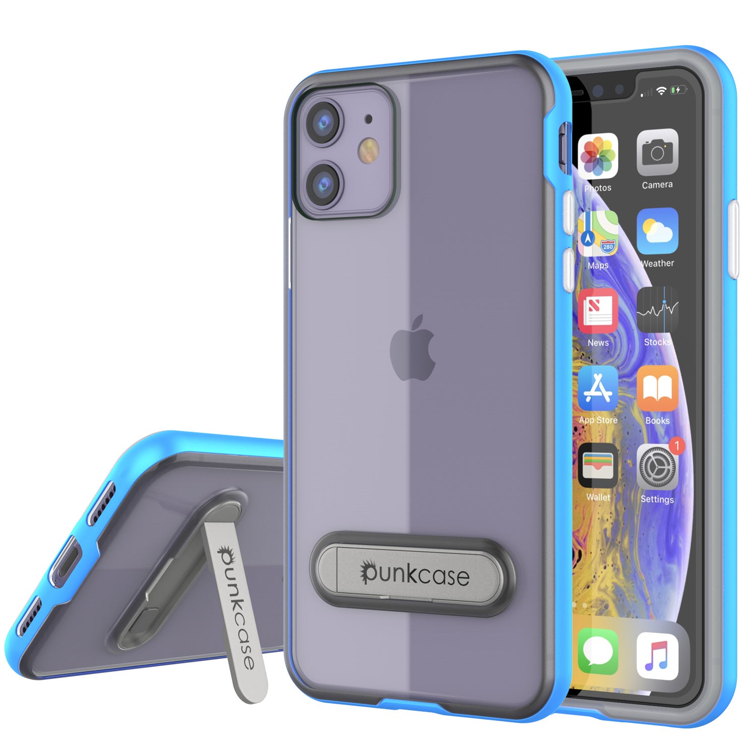 iPhone 8+ Plus Case Punkcase® LUCID 2.0 Purple Series w/ PUNK SHIELD Screen  Protector | Ultra Fit
