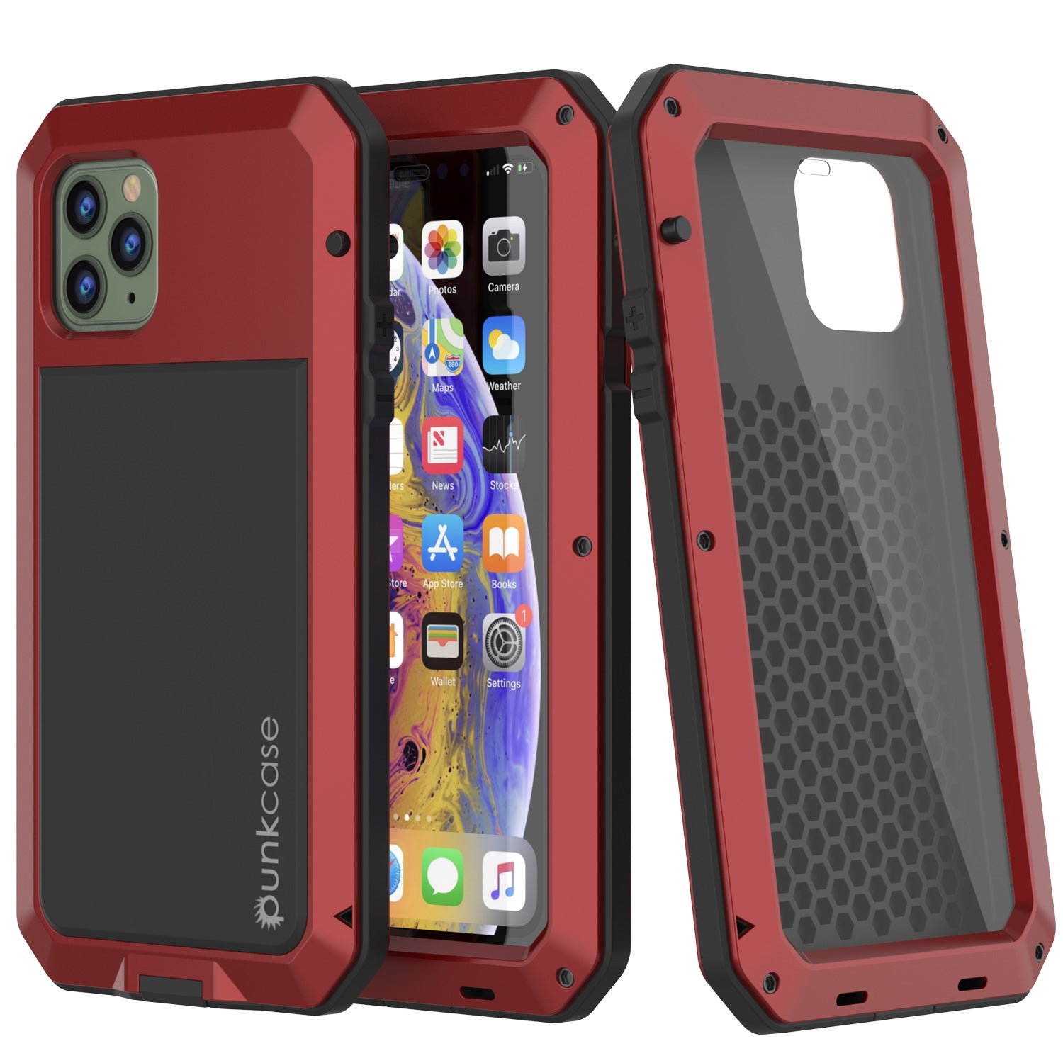 iPhone 11 Pro Max Metal Case, Heavy Duty Military Grade Armor