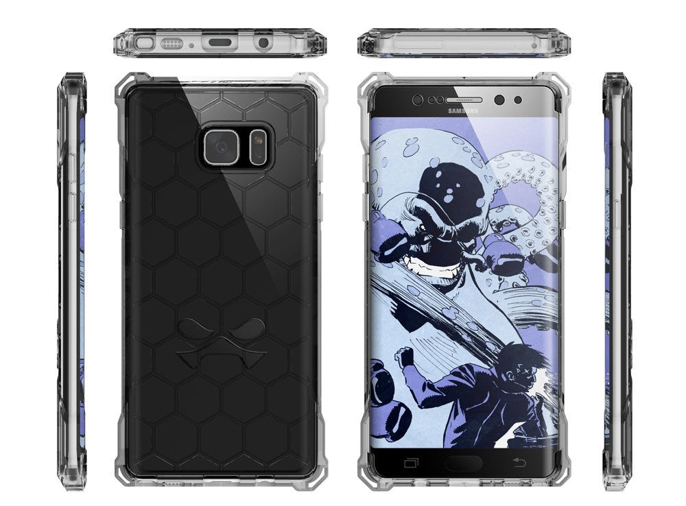 Note 7 Case, Ghostek® Covert Series Clear | Premium Impact Slim Hybrid Cover w/ Screen Protector