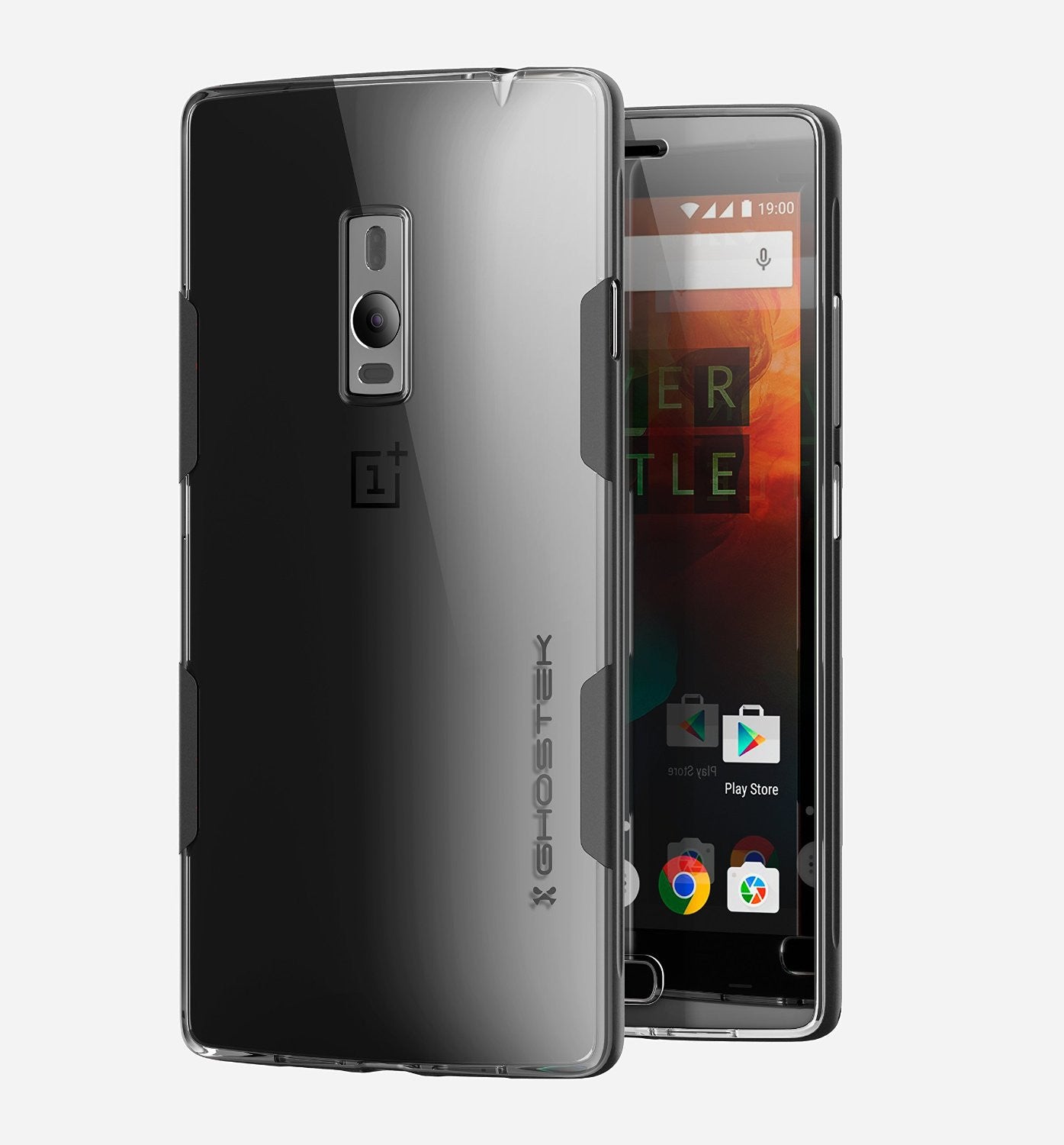 OnePlus 2 Case, Ghostek® Cloak Black Series for OnePlus 2 Slim Hybrid | Lifetime Warranty Exchange