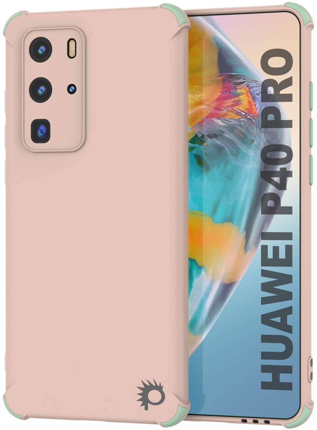 Punkcase Protective & Lightweight TPU Case [Sunshine Series] for Huawei P40 Pro [Pink]