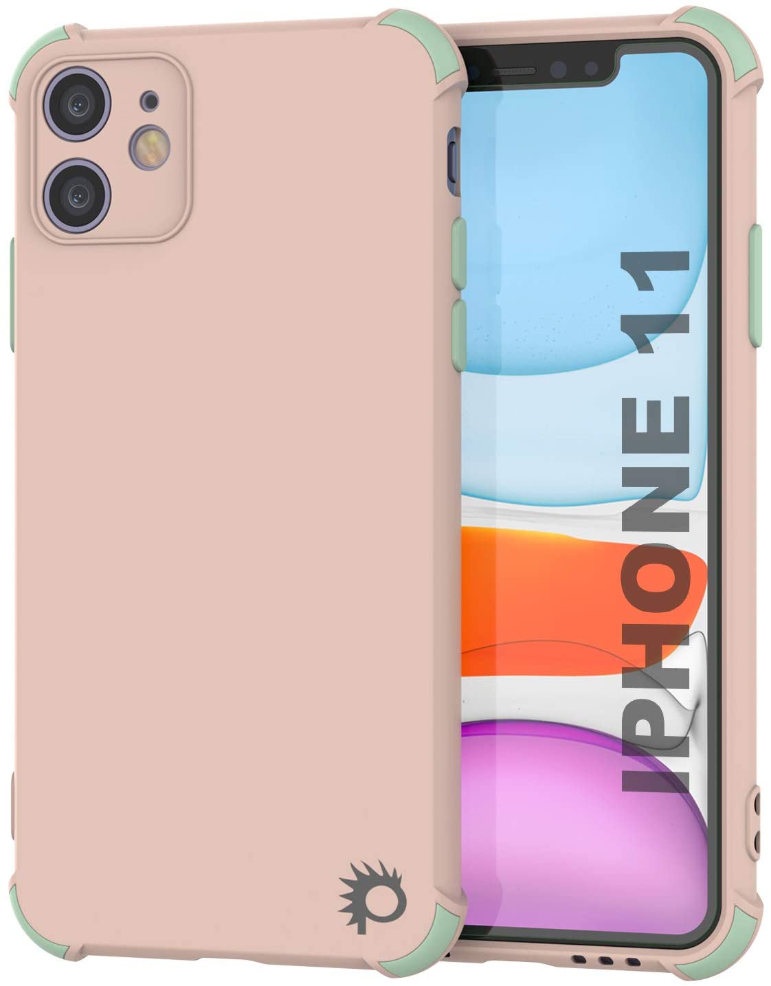Punkcase Protective & Lightweight TPU Case [Sunshine Series] for iPhone 11 [Pink]