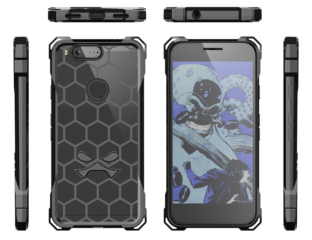 Google Pixel XL Case, Ghostek® Covert Space Grey, Premium Impact Armor | Lifetime Warranty Exchange