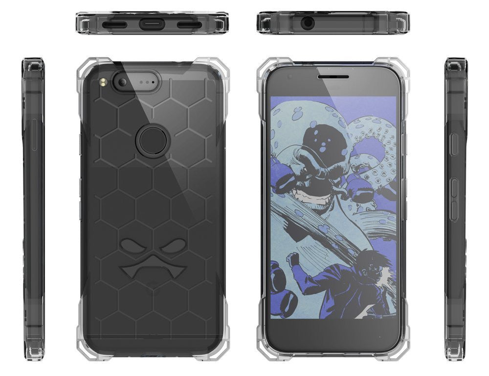 Google Pixel XL Case, Ghostek® Covert Clear, Premium Impact Protective Armor | Lifetime Warranty Exchange