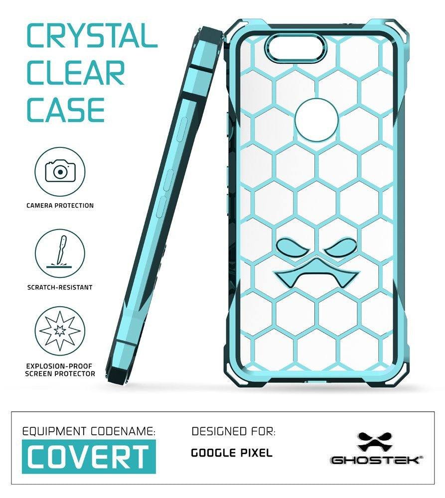 Google Pixel XL Case, Ghostek® Covert Teal, Premium Impact Protective Armor | Lifetime Warranty Exchange