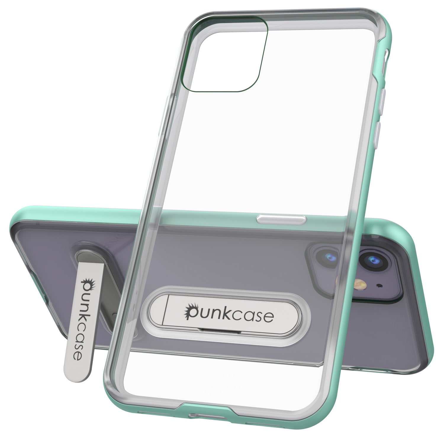 iPhone 11 Case, PUNKcase [LUCID 3.0 Series] [Slim Fit] Armor Cover w/ Integrated Screen Protector [Teal]