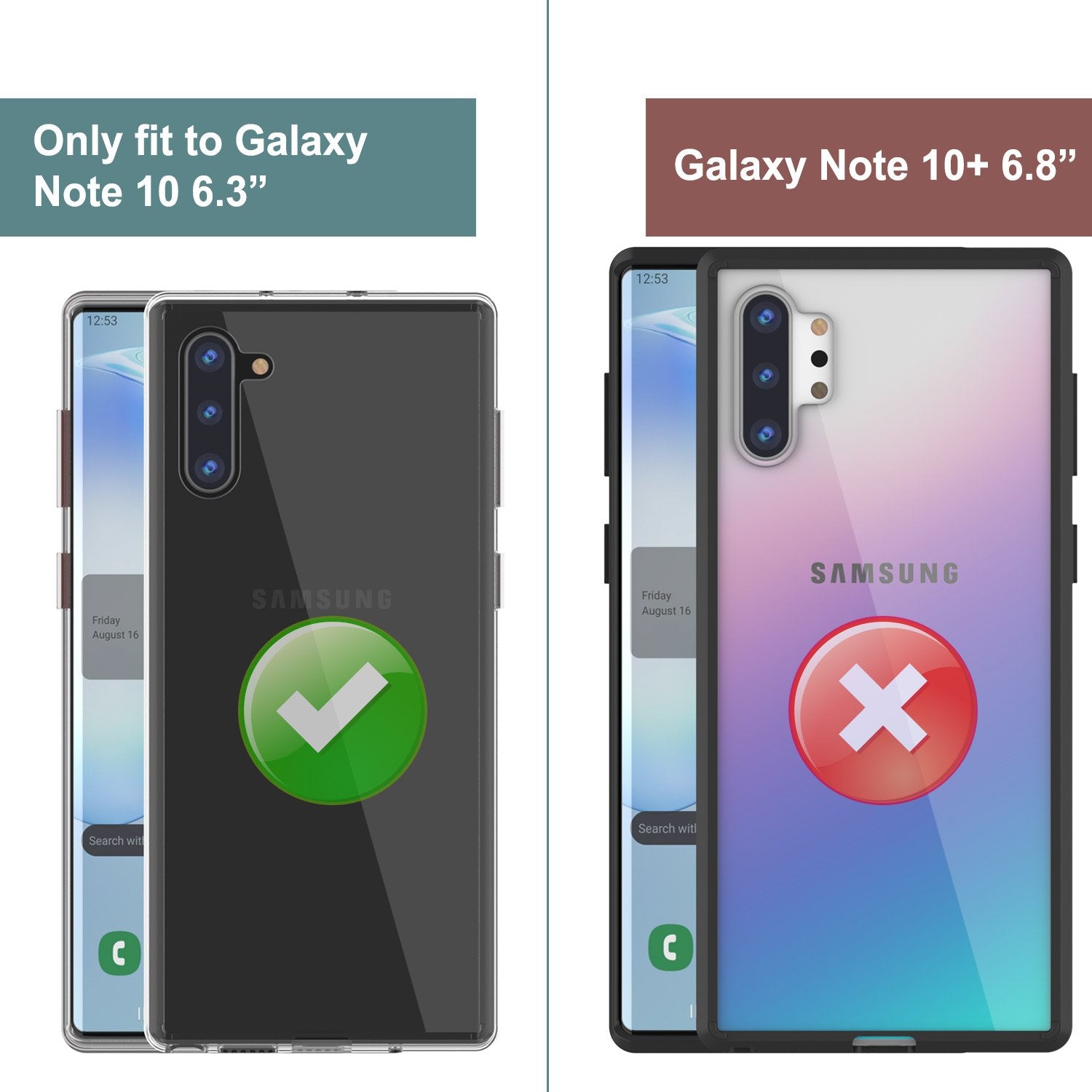 Galaxy Note 20 Punkcase Lucid-2.0 Series Slim Fit Armor Clear Case Cover