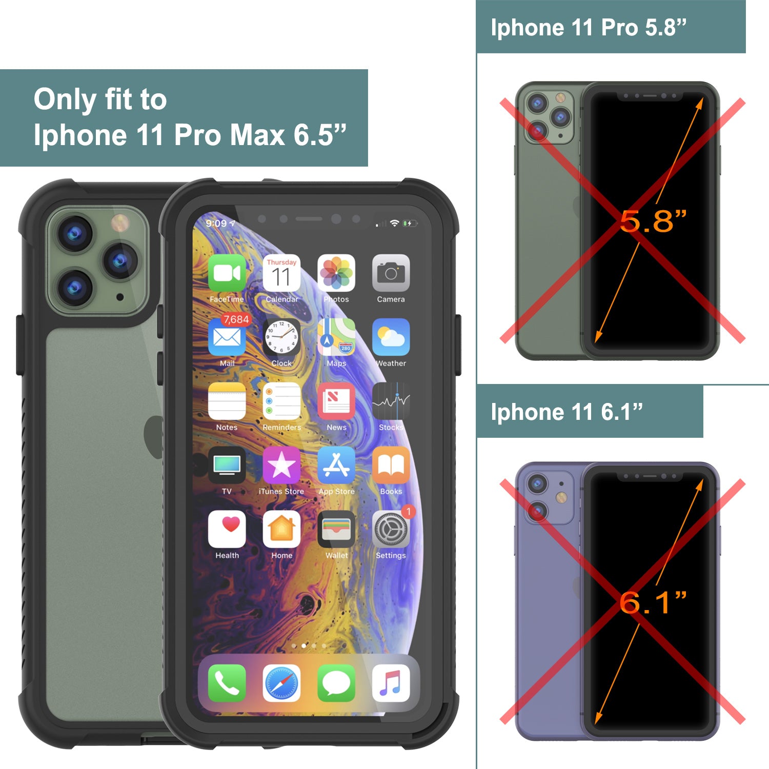 Max Case Best Drop Proof Iphone 11 Pro Case PunkCase IPhone 11 Pro