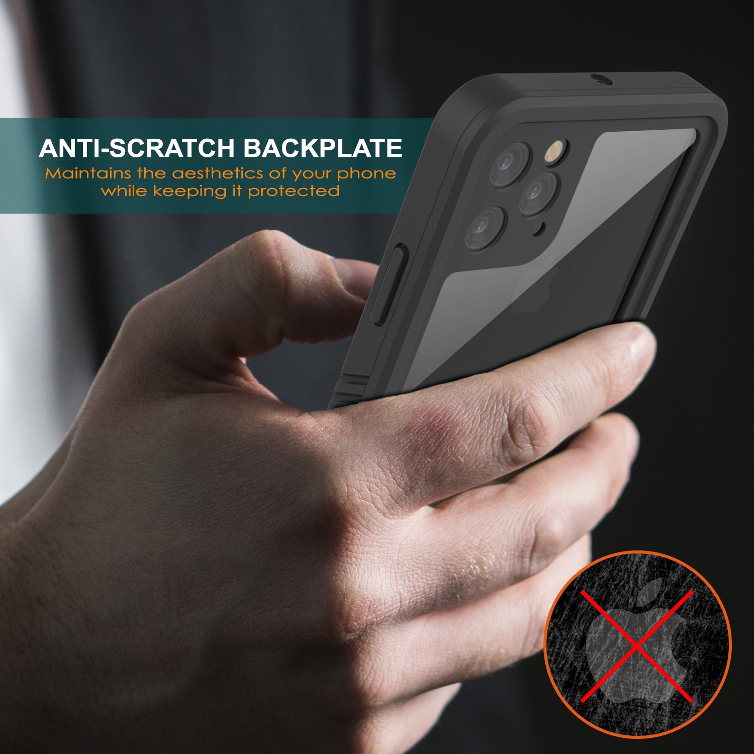 iPhone 11 Pro Max Waterproof Case, Punkcase [Extreme Series] Armor Cover W/ Built In Screen Protector [White]