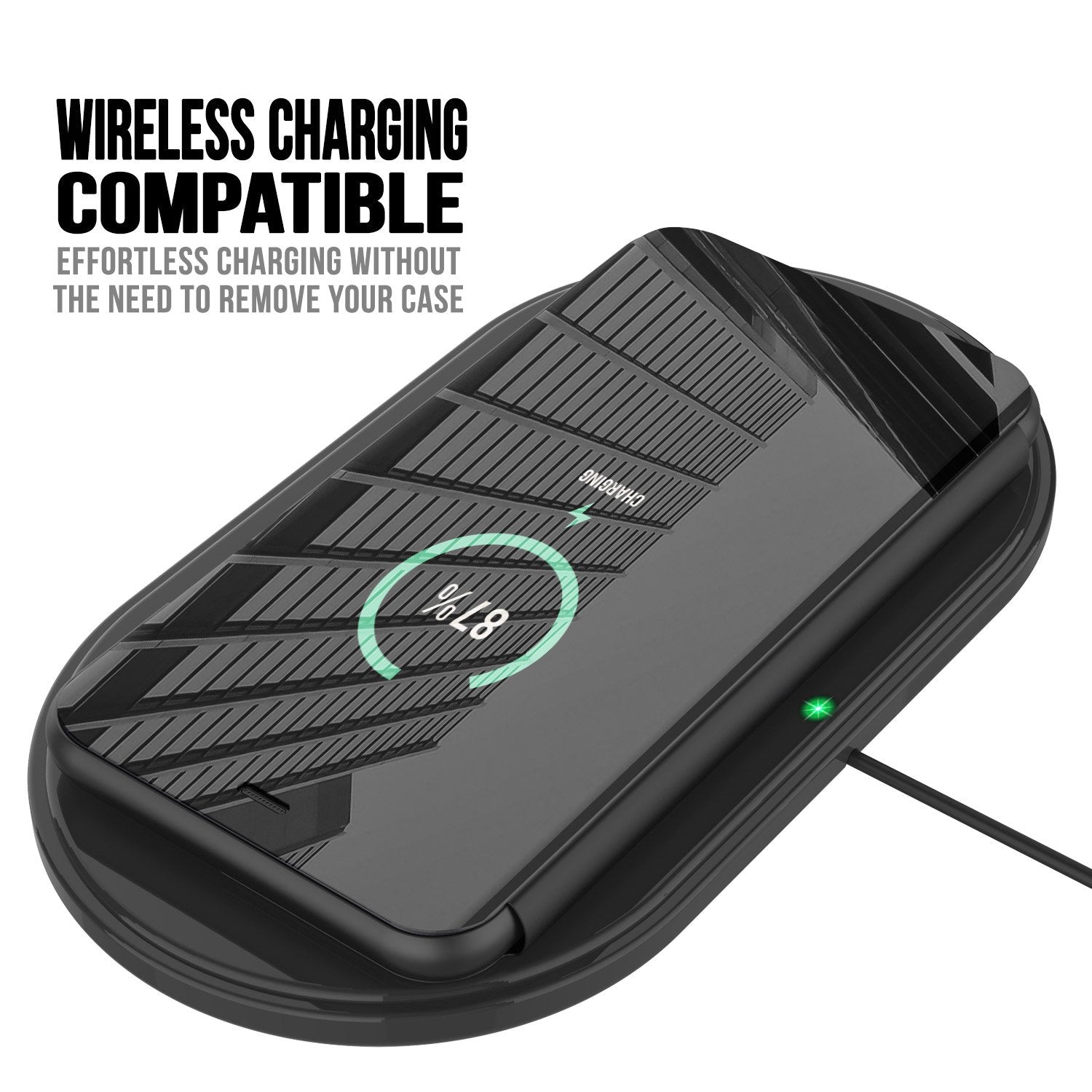 Punkcase iPhone 11 Pro Reflector Case Protective Flip Cover [Black]