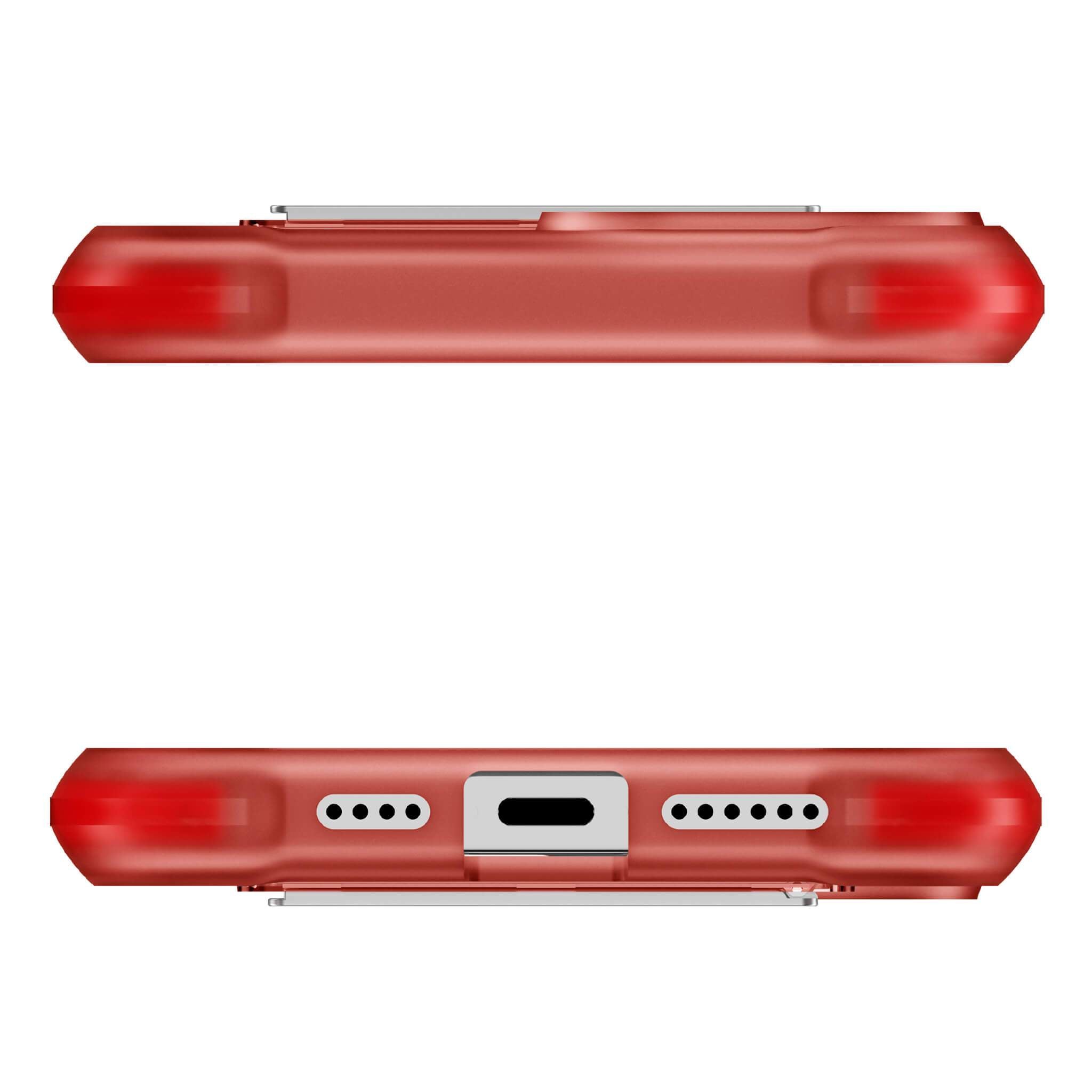 iPhone 12 Pro Max  - COVERT CLEAR Cases with Metal Kickstand [Pink]