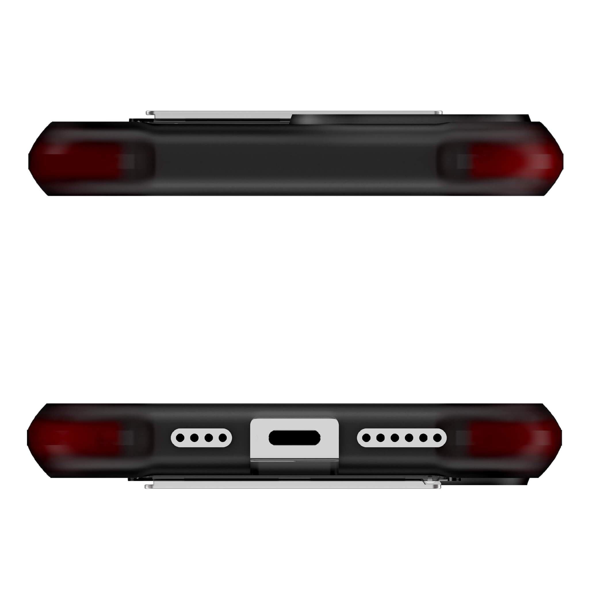 iPhone 12 Pro Max  - COVERT CLEAR Cases with Metal Kickstand [Smoke]