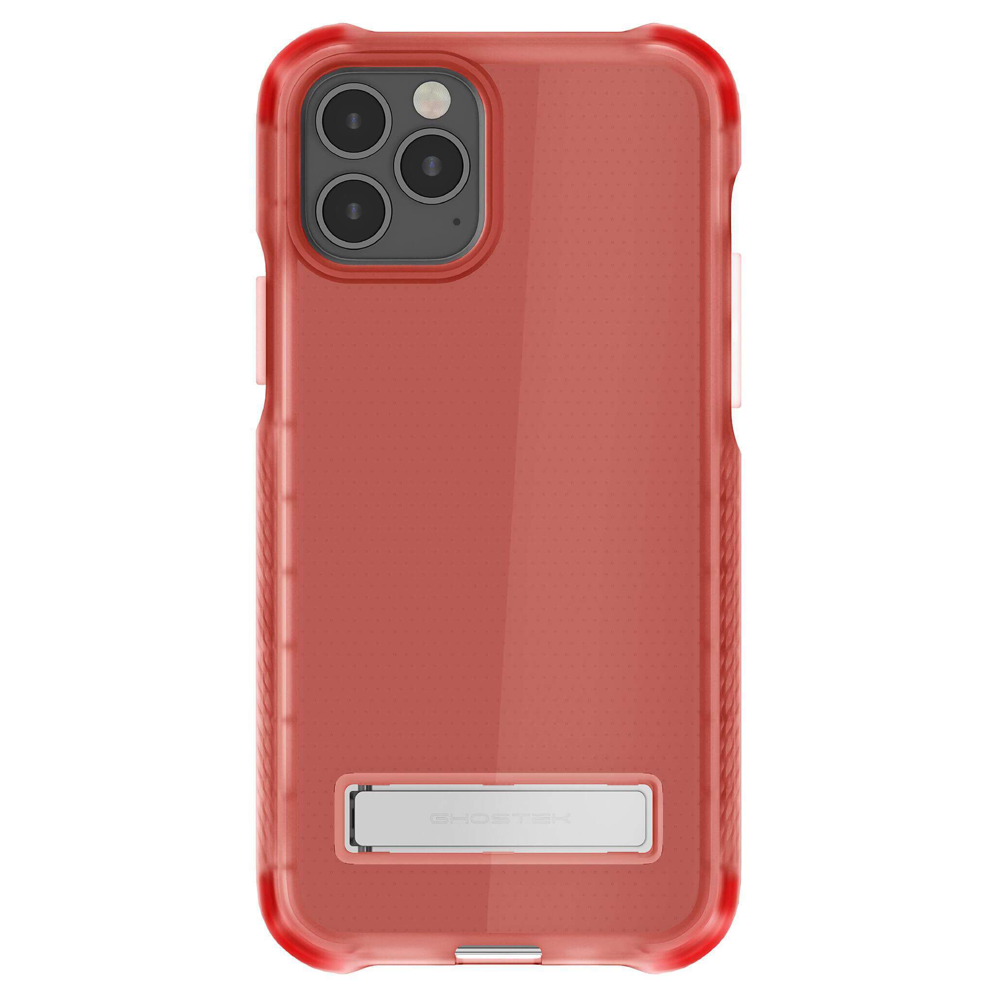 iPhone 12 Pro Max  - COVERT CLEAR Cases with Metal Kickstand [Pink]