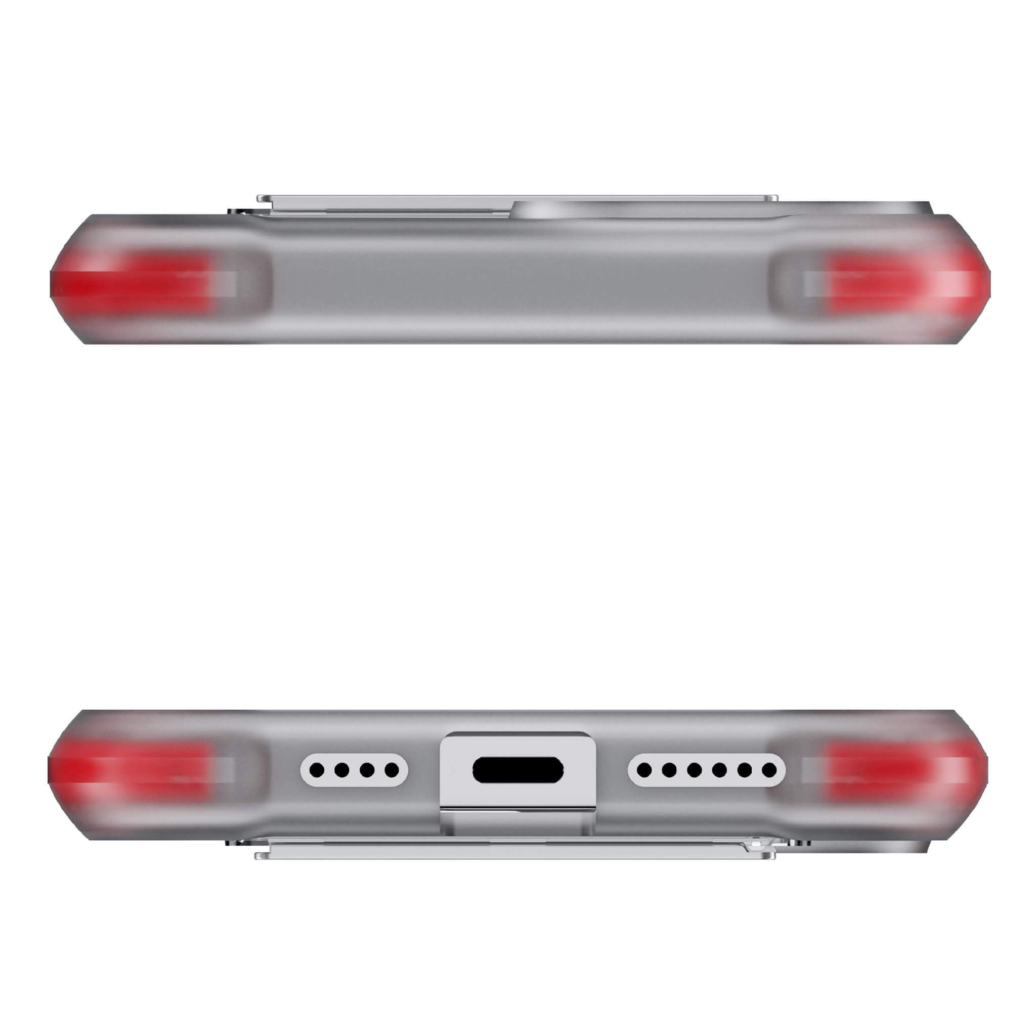 iPhone 12 Pro Max  - COVERT CLEAR Cases with Metal Kickstand [Clear]