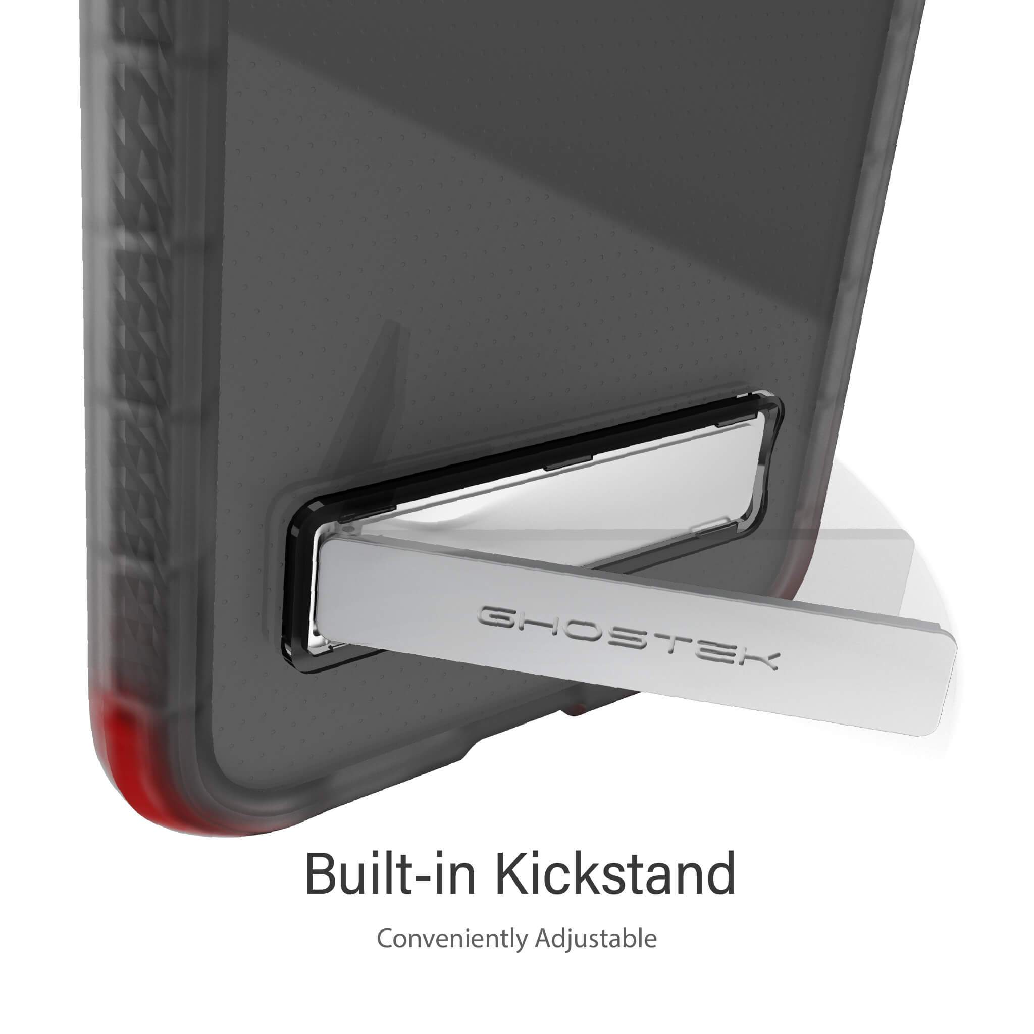 iPhone 12 Pro Max  - COVERT CLEAR Cases with Metal Kickstand [Smoke]