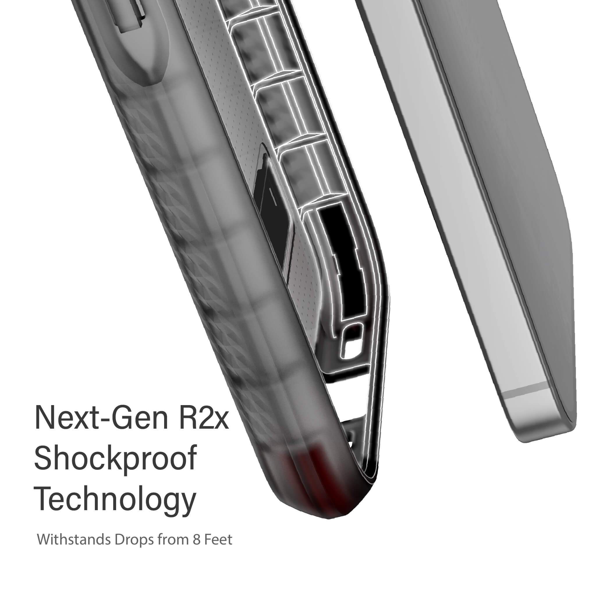 iPhone 12 Pro Max  - COVERT CLEAR Cases with Metal Kickstand [Smoke]