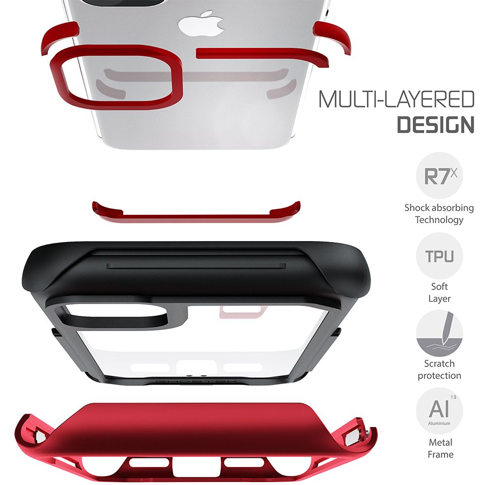 ATOMIC SLIM 3 for iPhone 11 / XI  - Military Grade Aluminum Case [Pink]