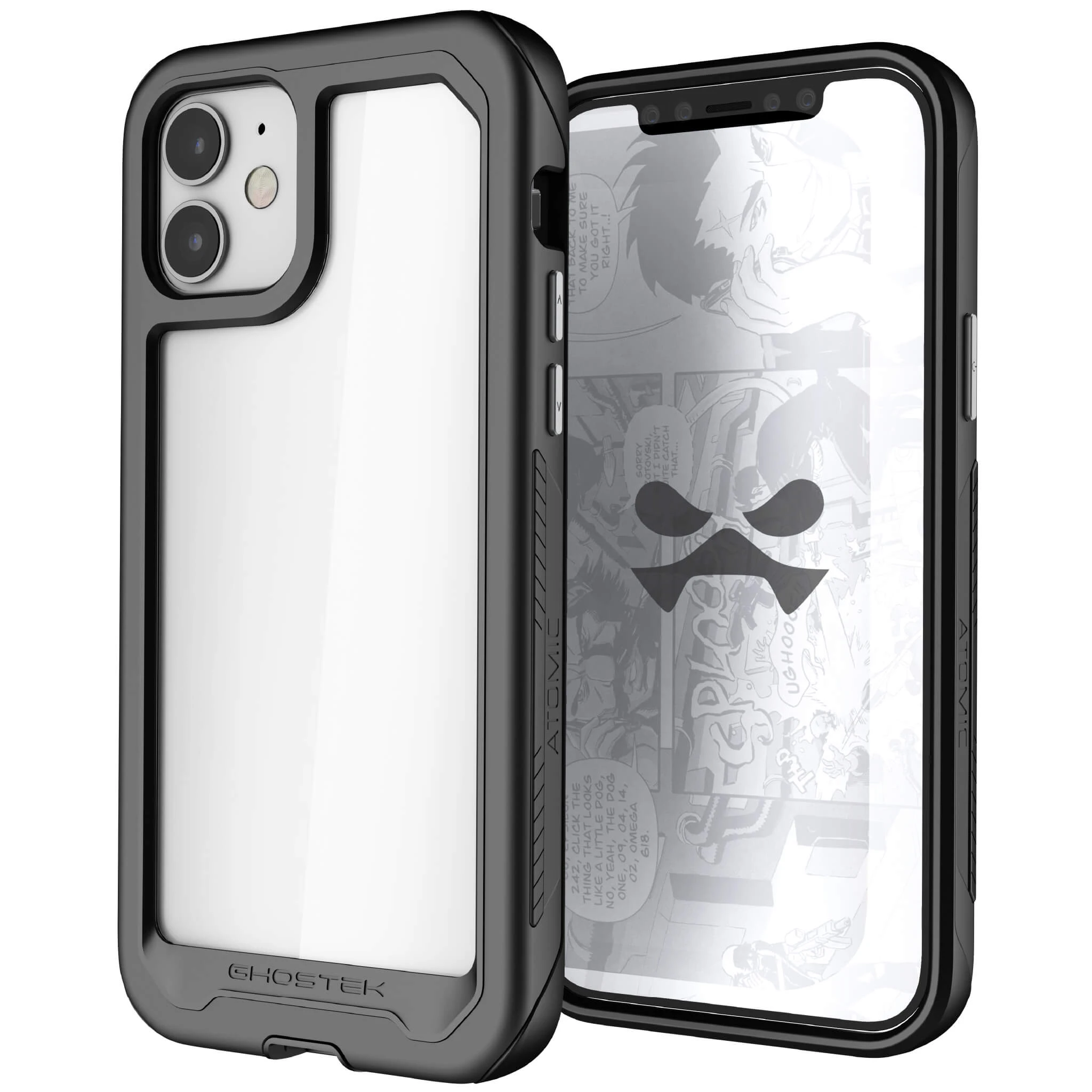 iPhone 12  - ATOMIC SLIM Case [Black]