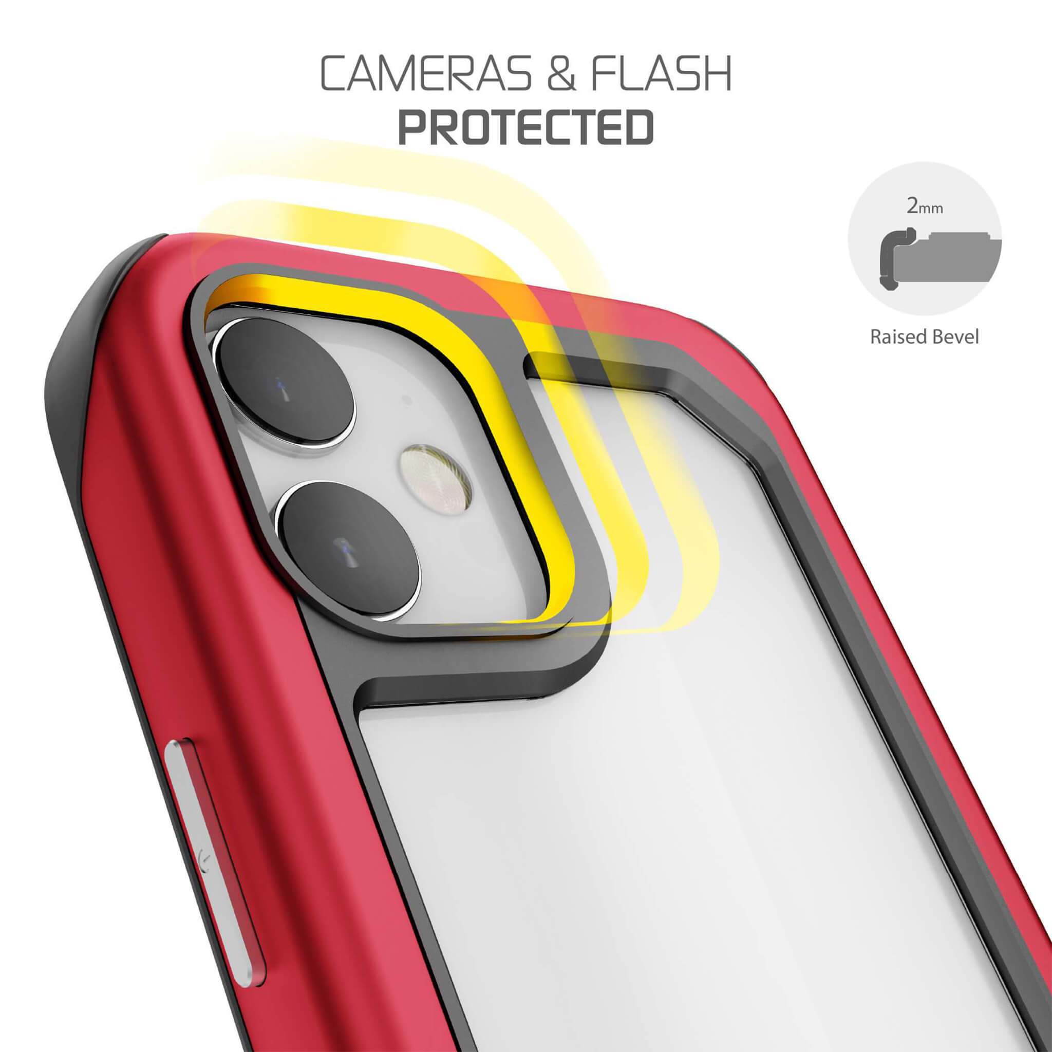 iPhone 12 Mini  - ATOMIC SLIM Case [Red]