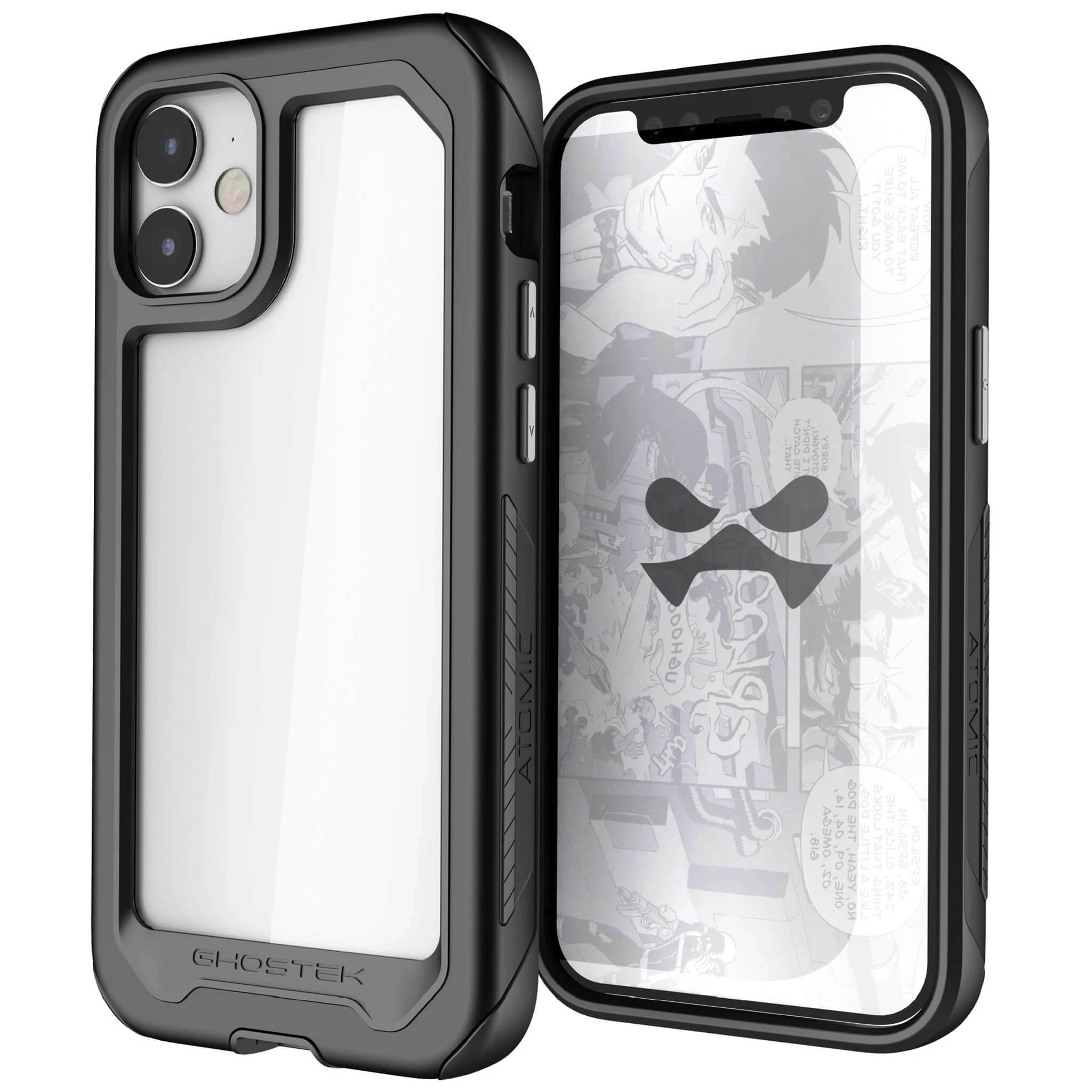iPhone 12 Mini  - ATOMIC SLIM Case [Black]