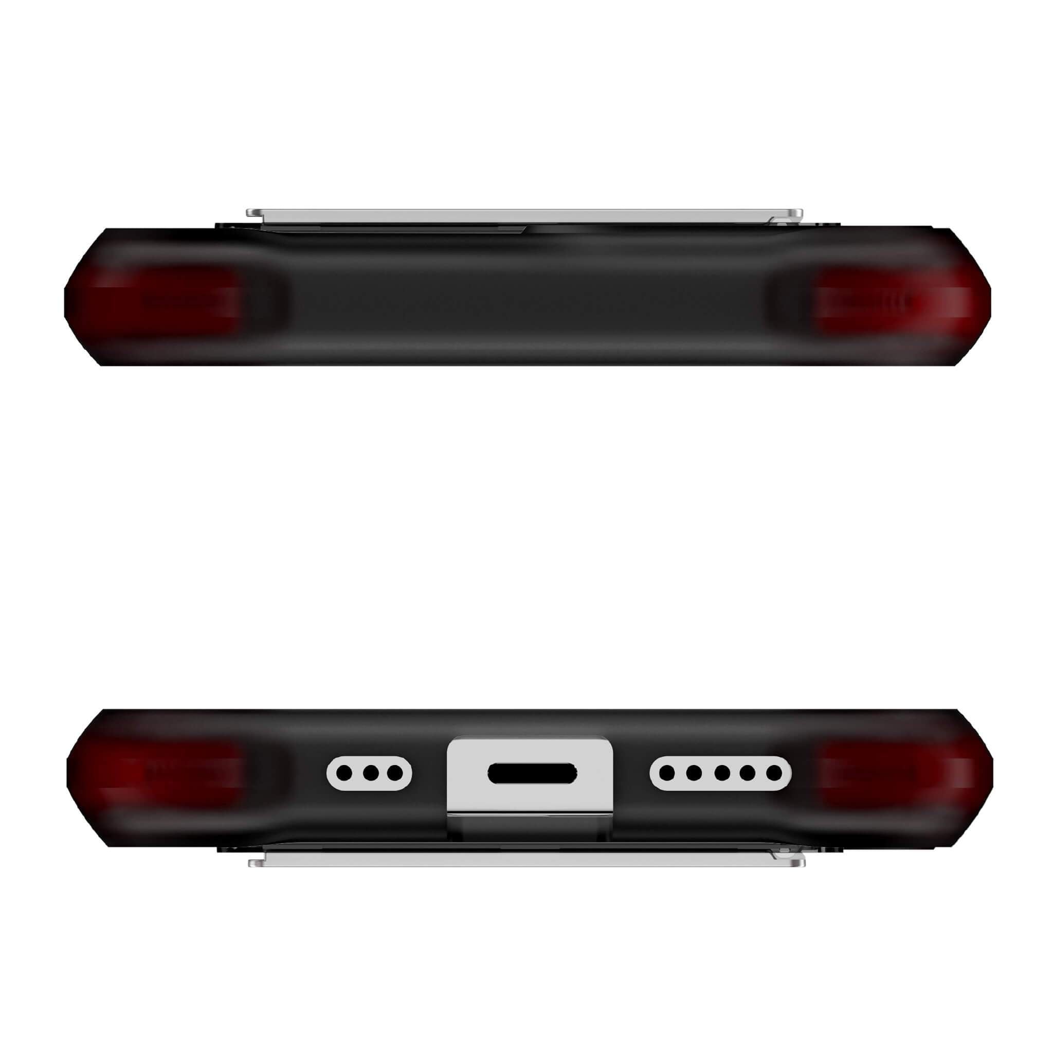 iPhone 12 Pro  - COVERT CLEAR Cases with Metal Kickstand [Smoke]