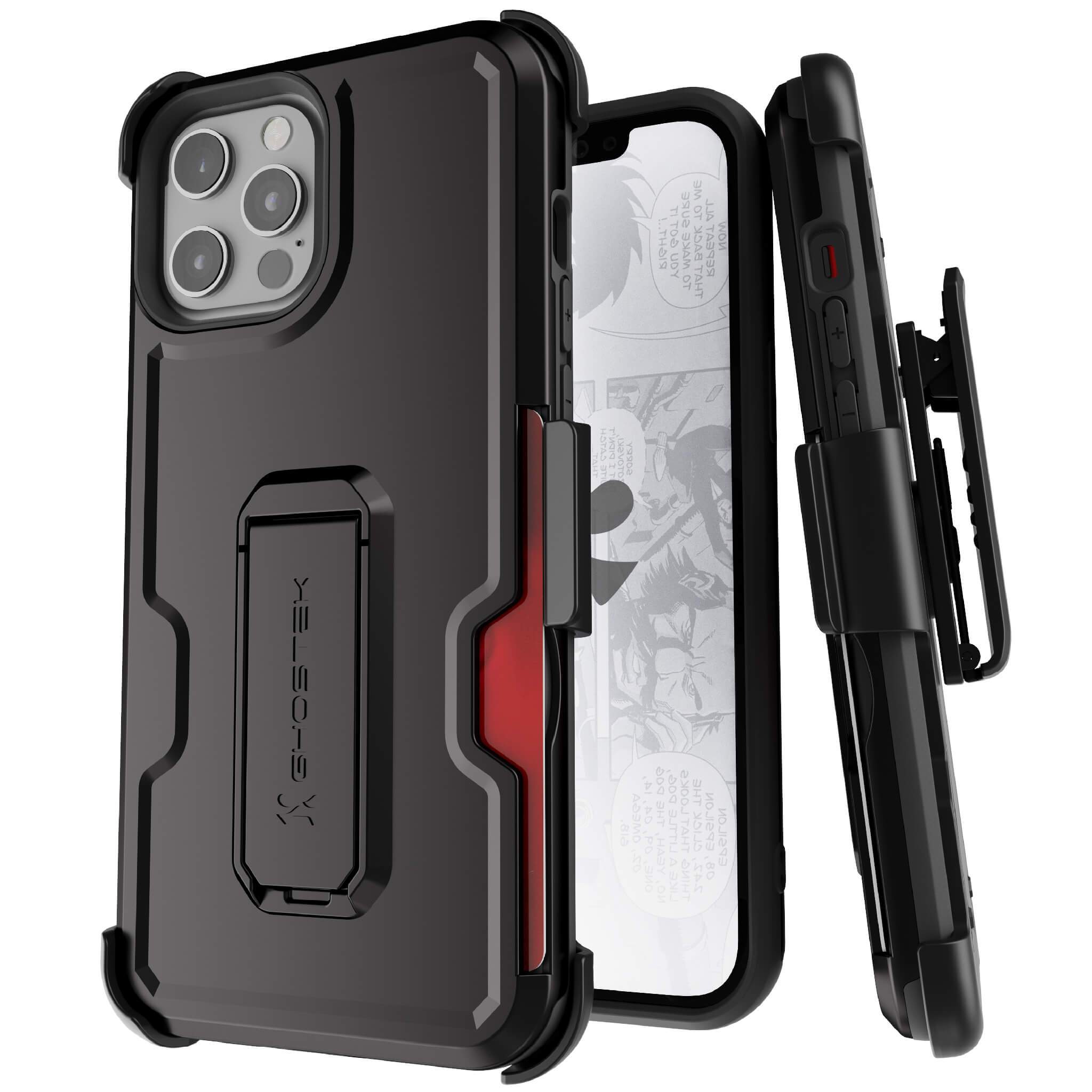 iPhone 12 Pro Max Holster Case Card Holder Punkcase – punkcase