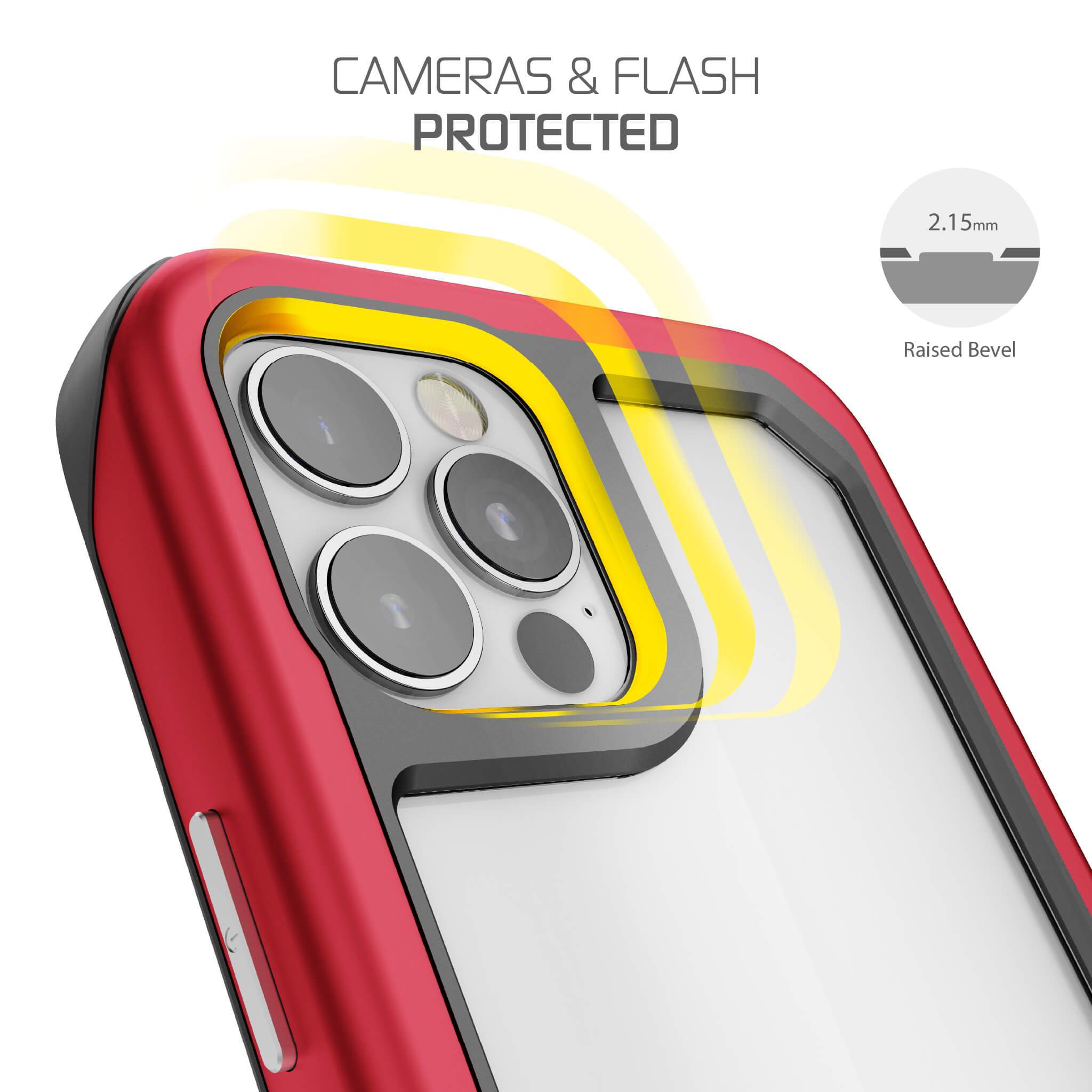 iPhone 12 Pro  - ATOMIC SLIM Case [Red]