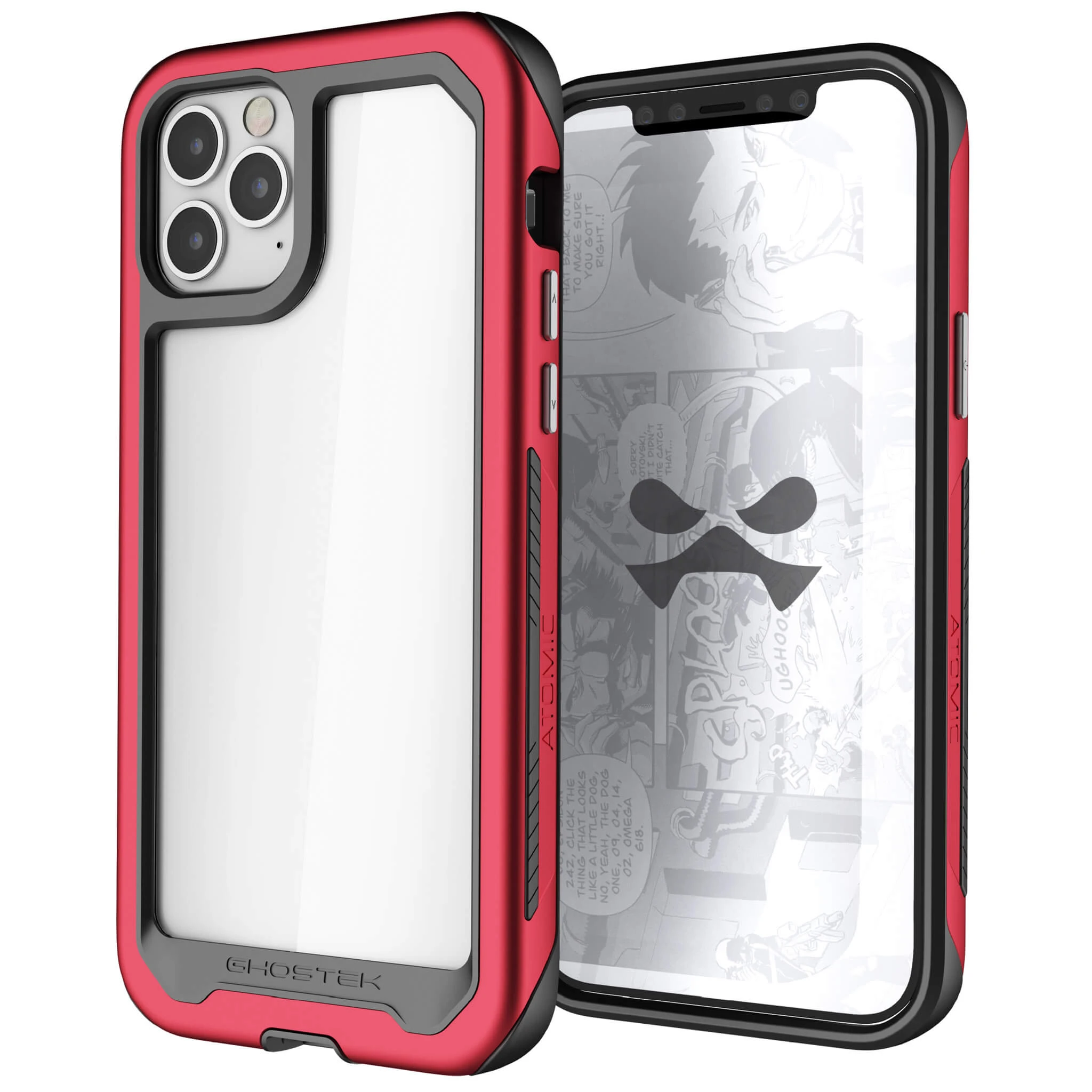iPhone 12 Pro  - ATOMIC SLIM Case [Red]