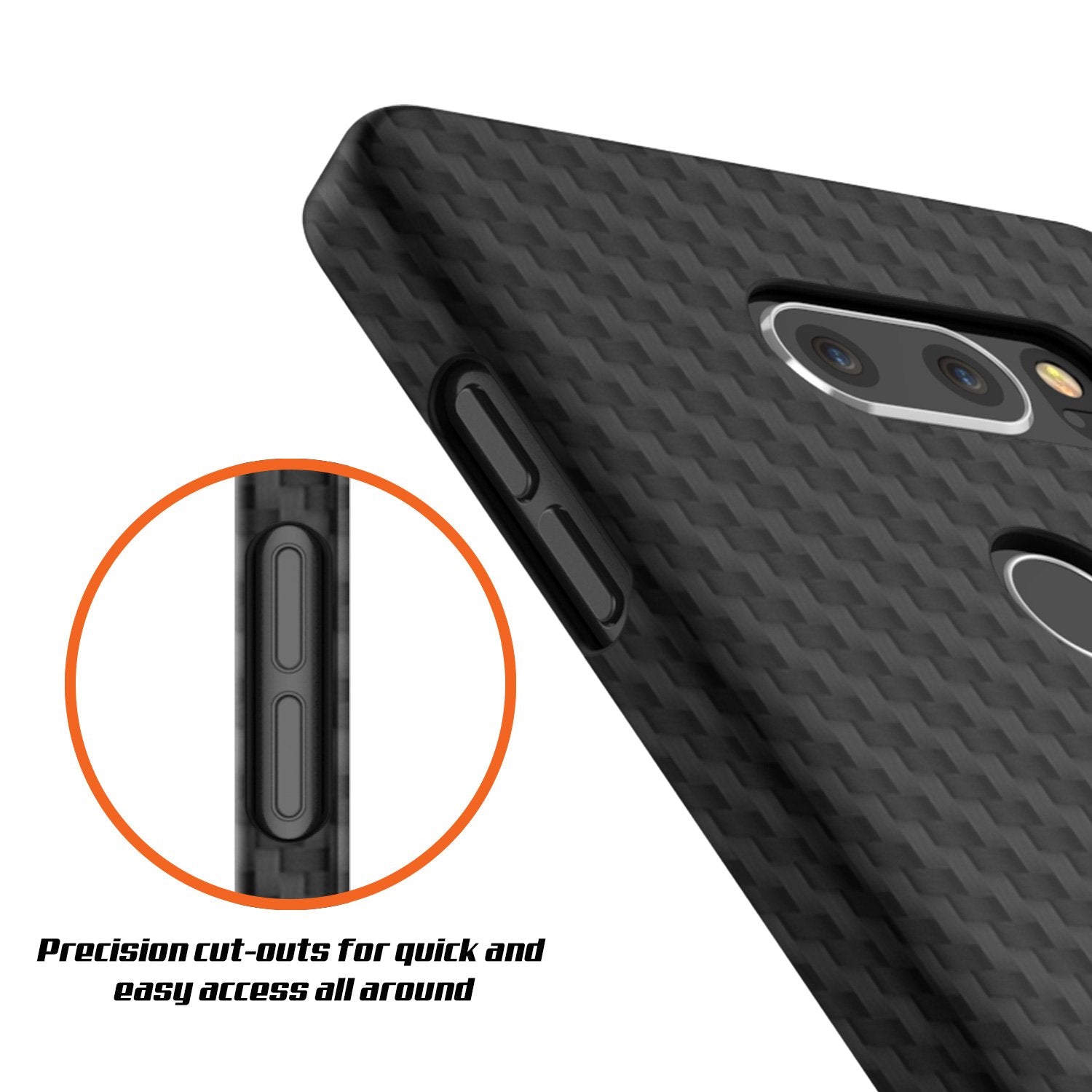 Punkcase Carbon Case LG G8