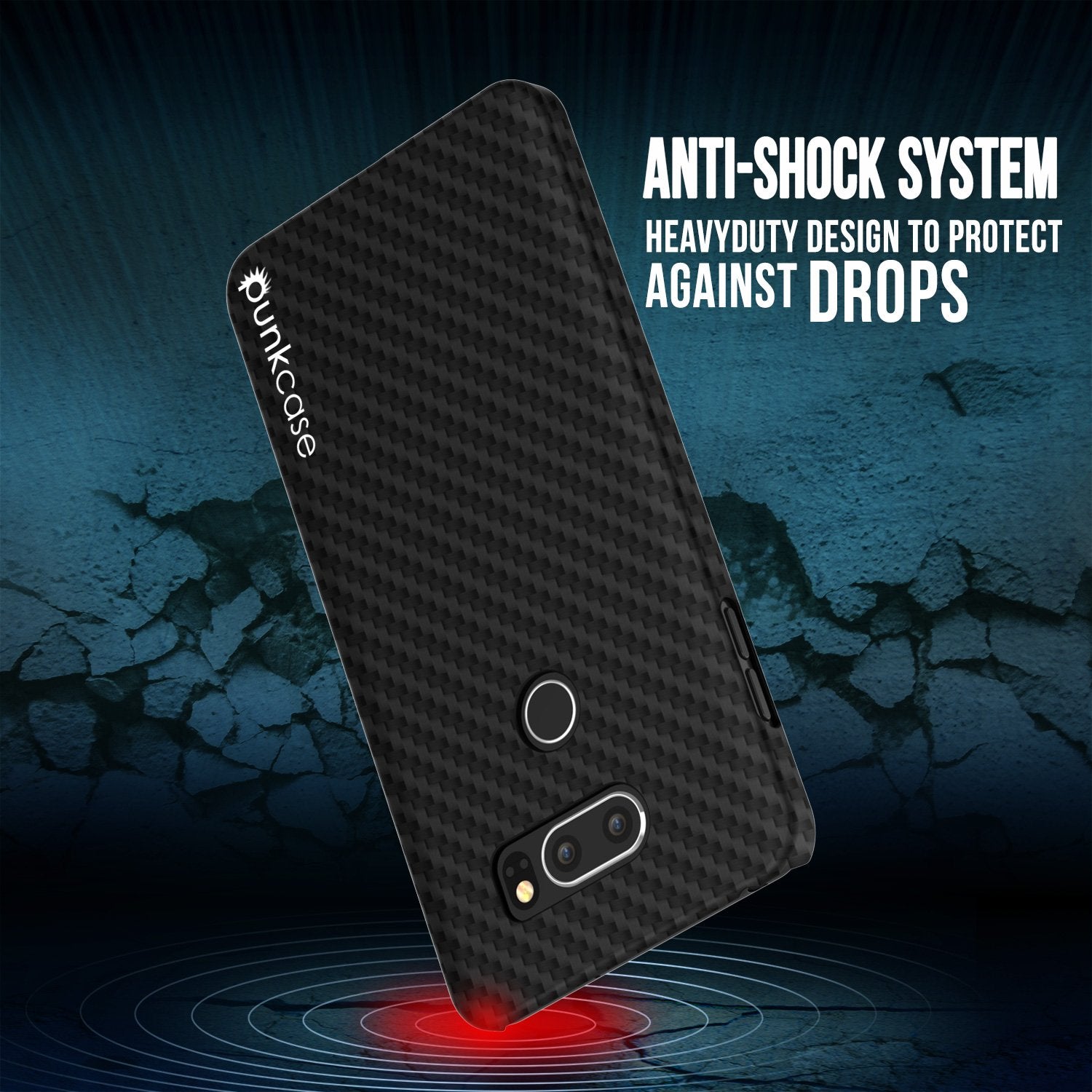 Punkcase Carbon Case LG G8