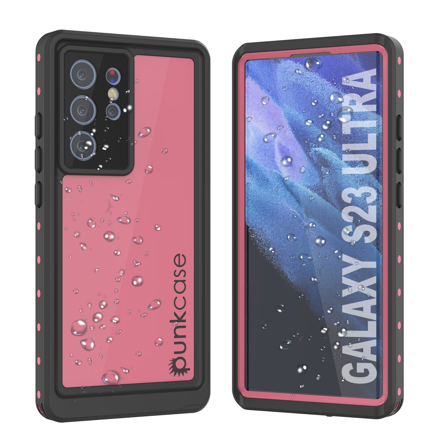 Punkcase Extreme Waterproof Case For Samsung Galaxy S22 Ultra - IP68, Shockproof, Built-in Screen Protector