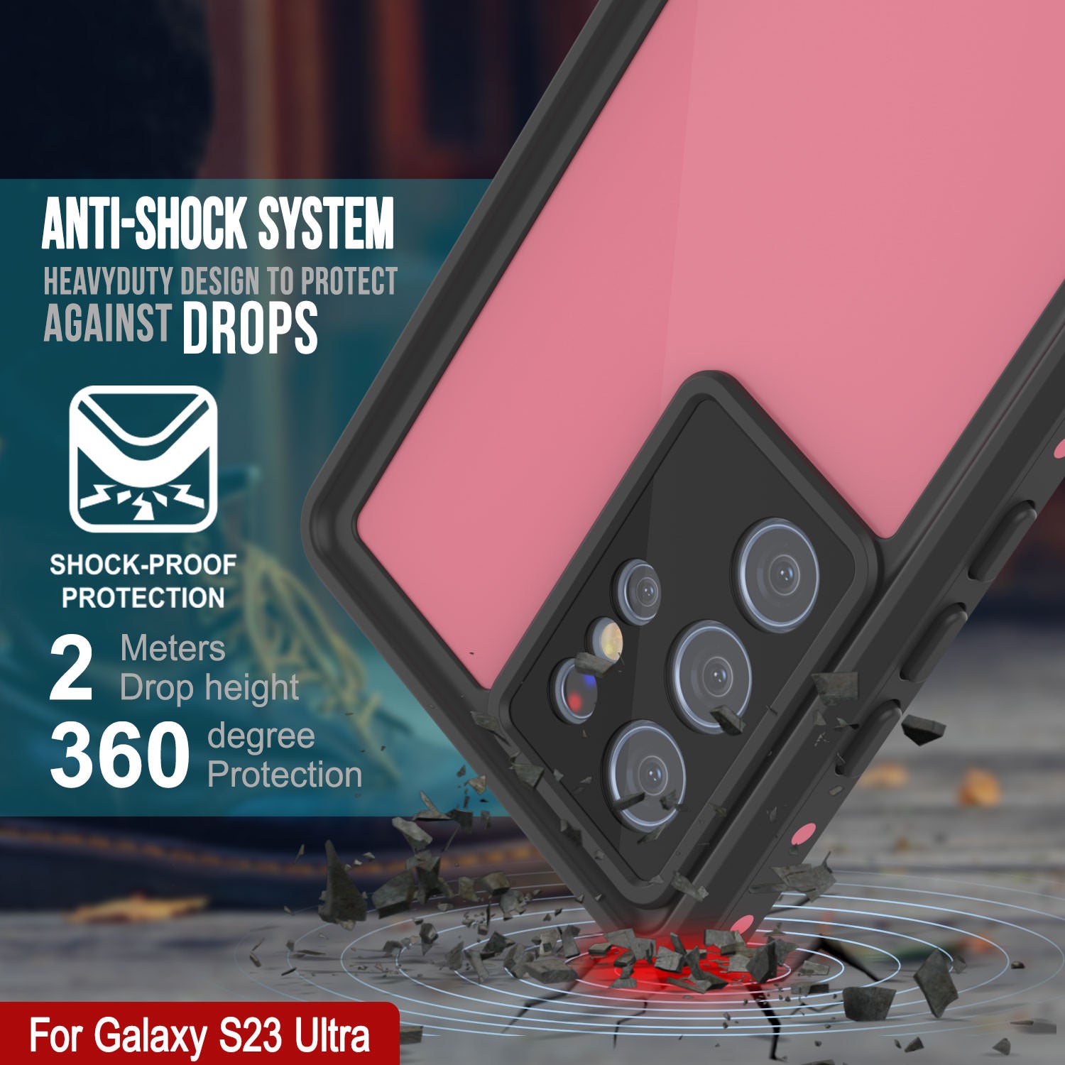 Capa Ultra Militar Samsung Galaxy S23 / Plus / Ultra