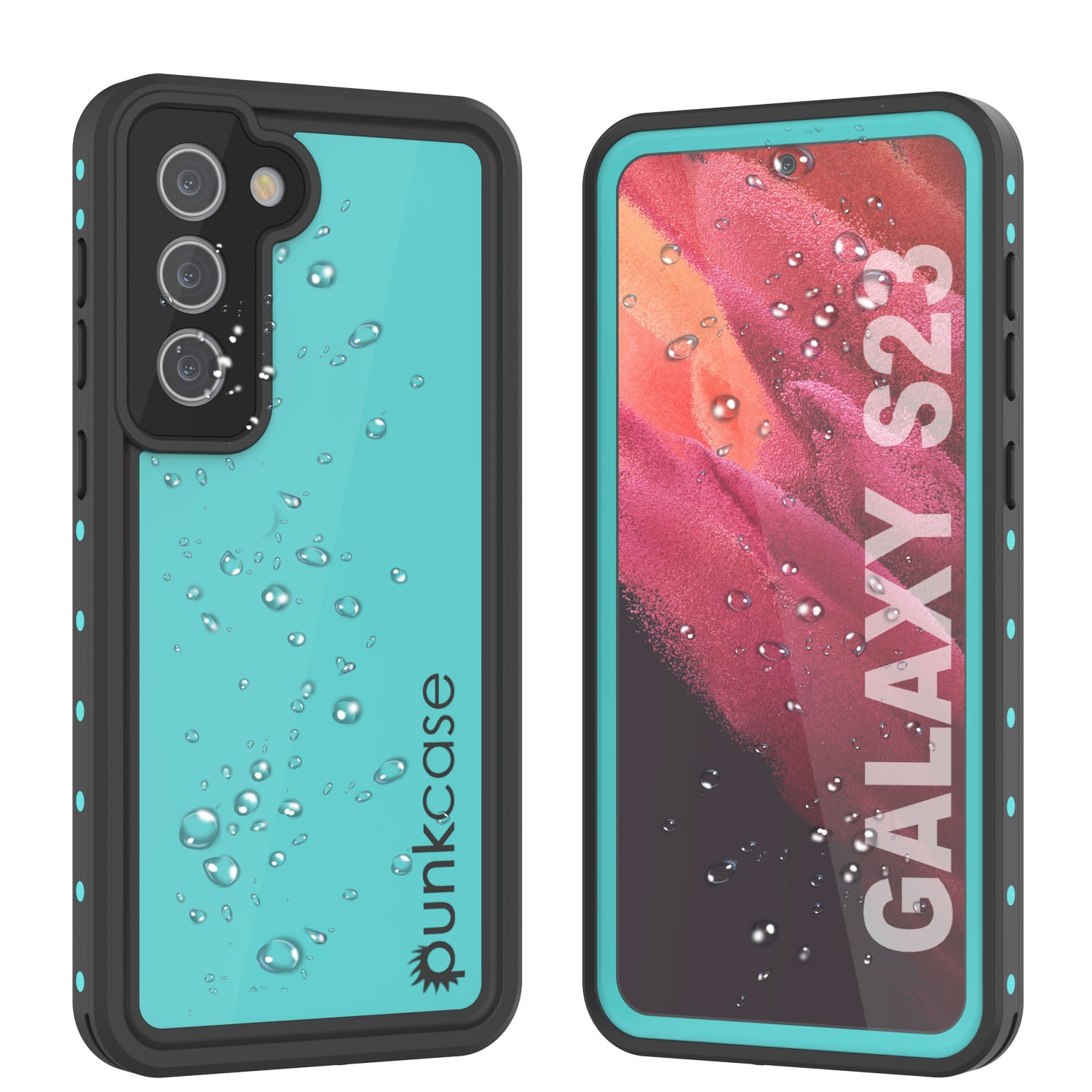 Galaxy S23 Waterproof Case PunkCase StudStar Thin 6.6ft Underwater IP6
