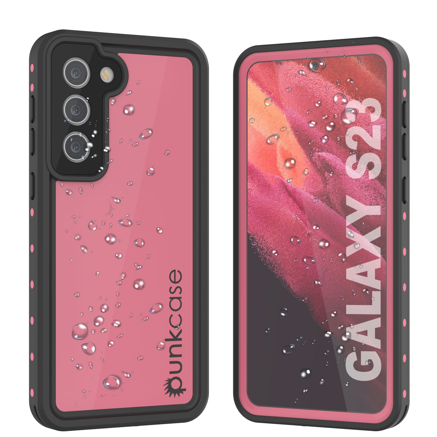 Galaxy S23 Waterproof Case PunkCase StudStar Pink Thin 6.6ft Underwate – punkcase Galaxy S23 Waterproof Case PunkCase StudStar Pink Thin 6.6ft Underwate – punkcase