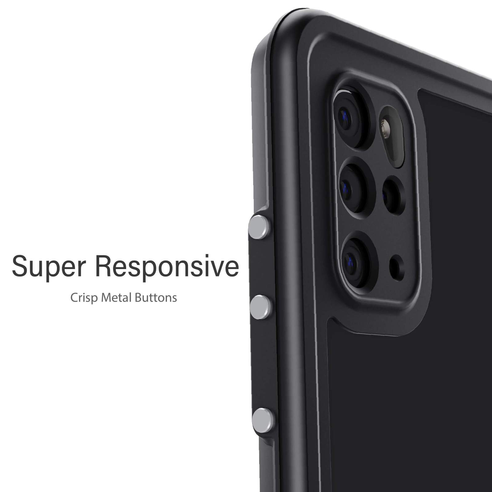 Galaxy S20+ Plus Rugged Waterproof Case | Nautical Series [Black]