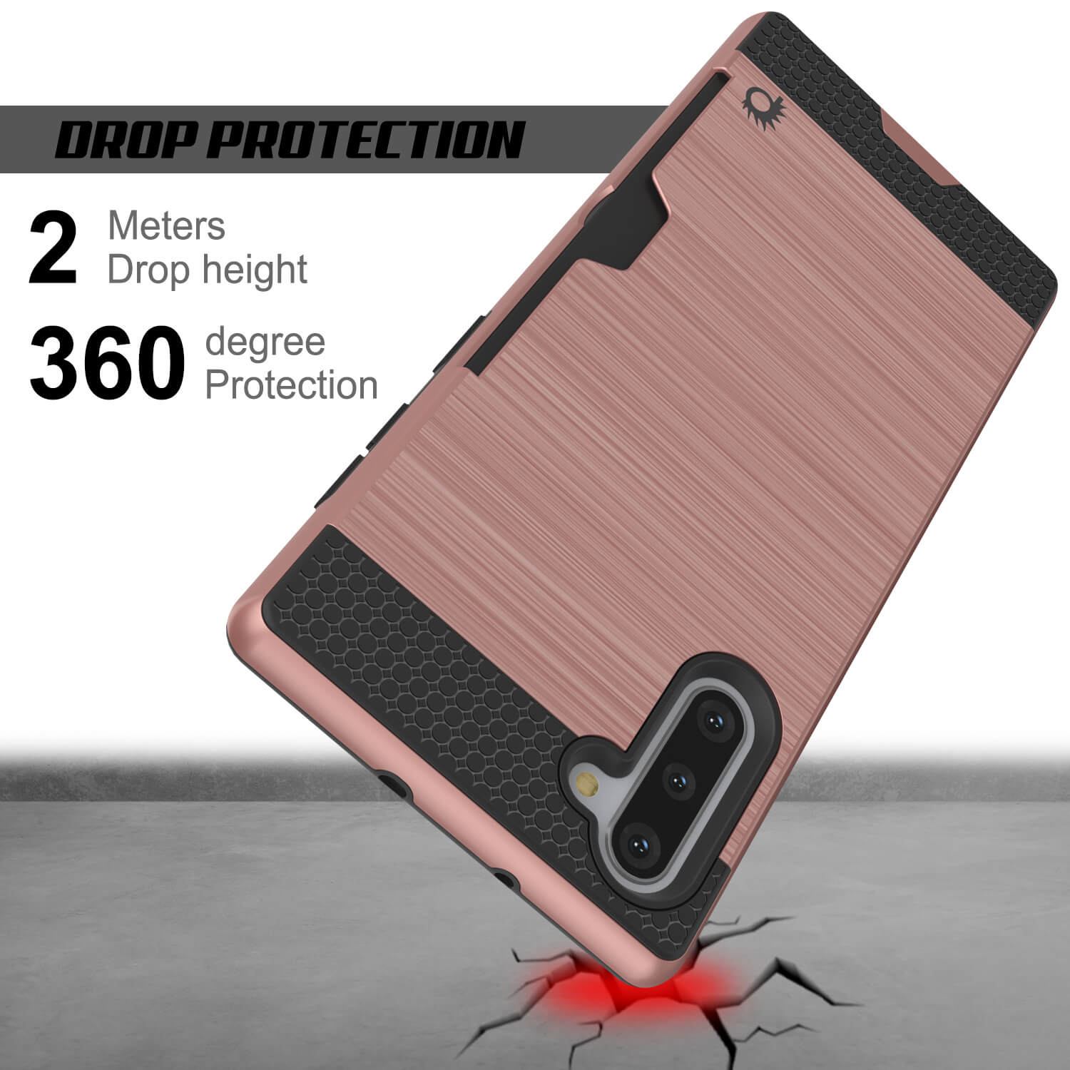 Galaxy Note 10 Case PUNKcase SLOT Series Slim Fit Samsung Note