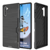 Galaxy Note 10+ Plus Case, PUNKcase [SLOT Series] Slim Fit  Samsung Note 10+ Plus  [Dark Grey]
