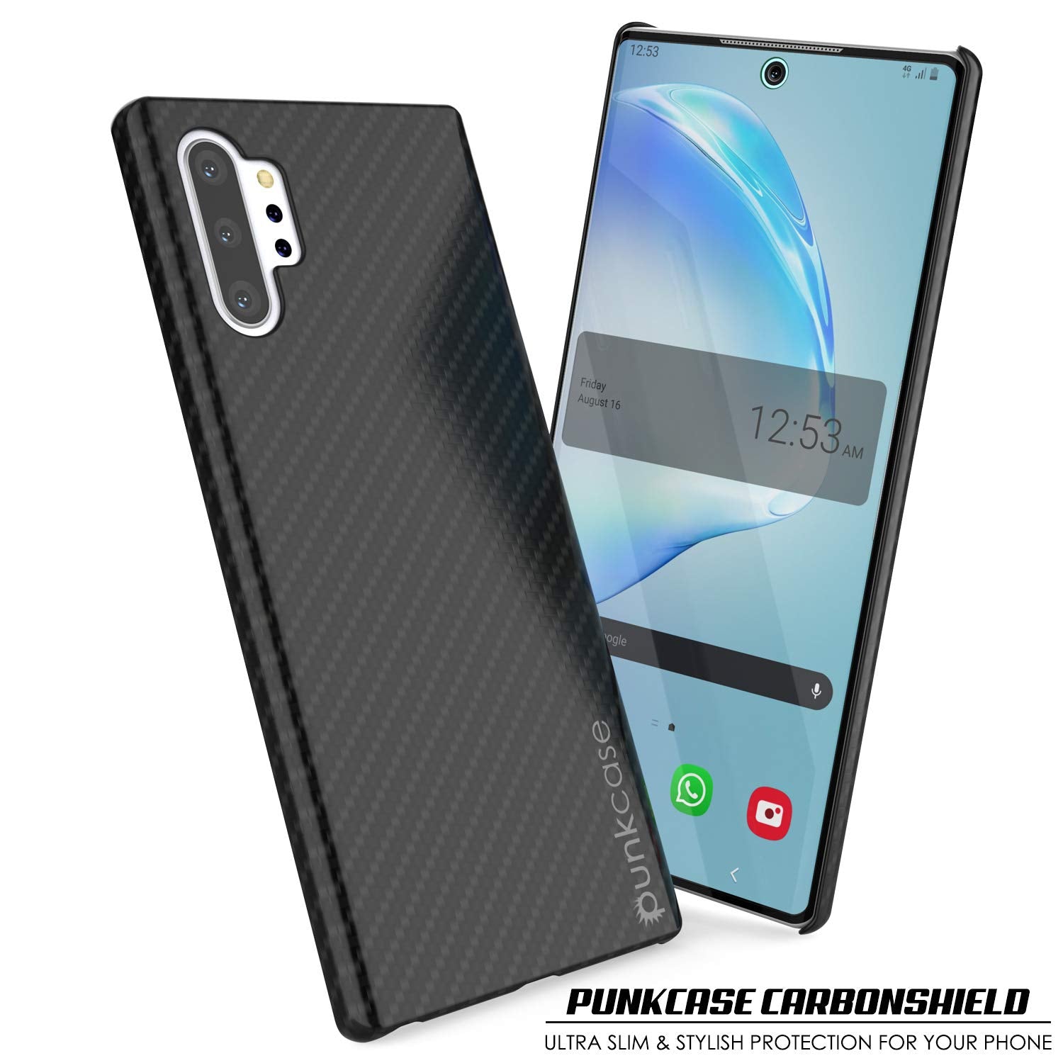 CarbonShield Ultra Thin Note 10 Plus Case Punkcase punkcase