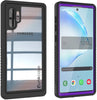 Galaxy Note 10+ Plus Case, Punkcase [Extreme Series] Armor Cover W/ Built In Screen Protector [Purple]