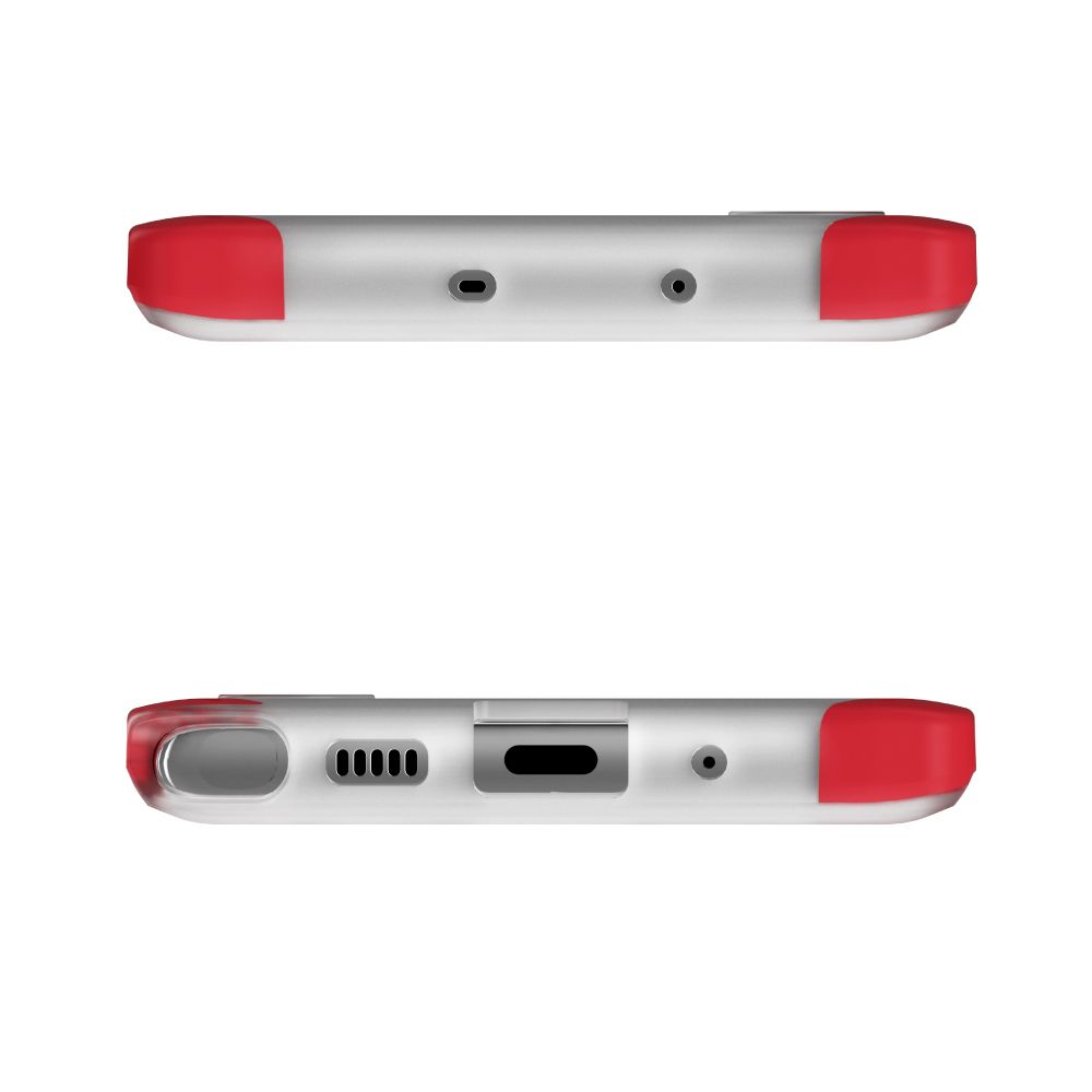 CLOAK 4 for Galaxy Note 10+ Plus Shockproof Hybrid Case [Red]