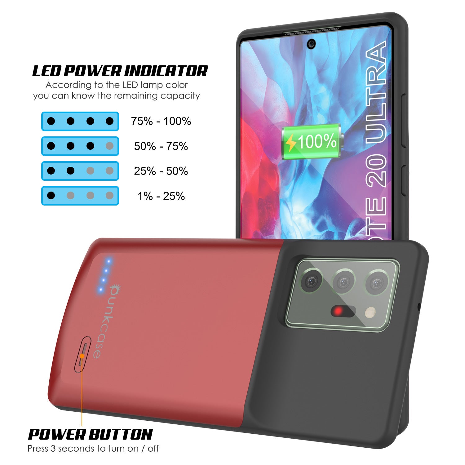 Charging Case Samsung Note 20 Ultra Power Bank Galaxy Note 20