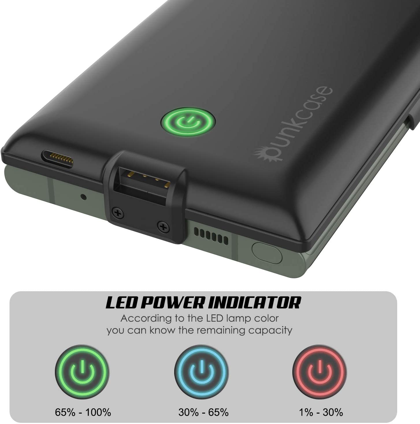 Galaxy Note 20 Ultra 6000mAH Battery Charger PunkJuice Slim